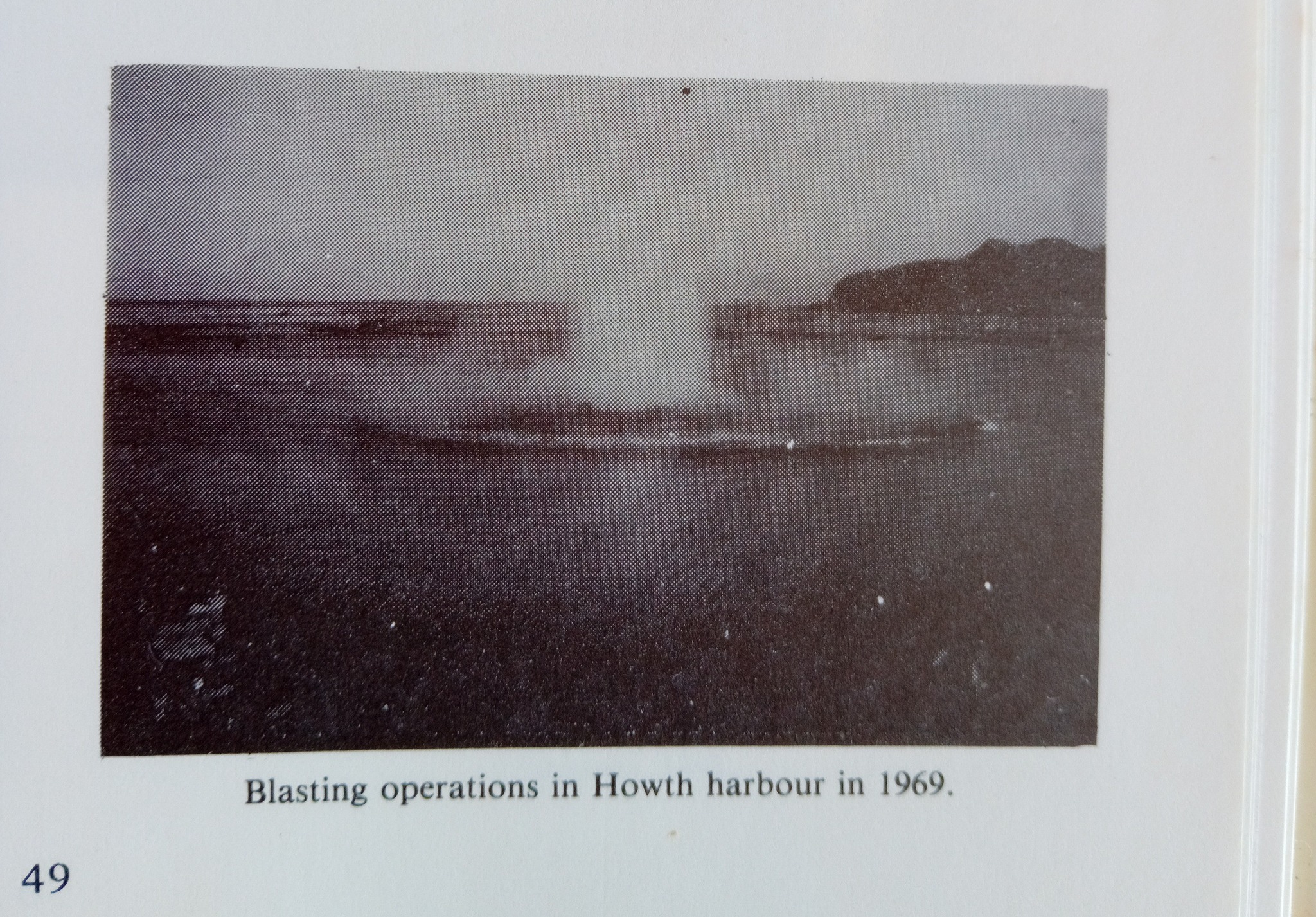 Old Howth Photos | The start of the reconstruction of Howth Harbour ...