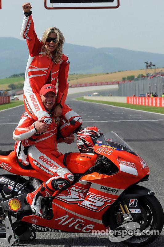 Alpinestars suit from 2009 Moto GP Ducati Desmosedici demo