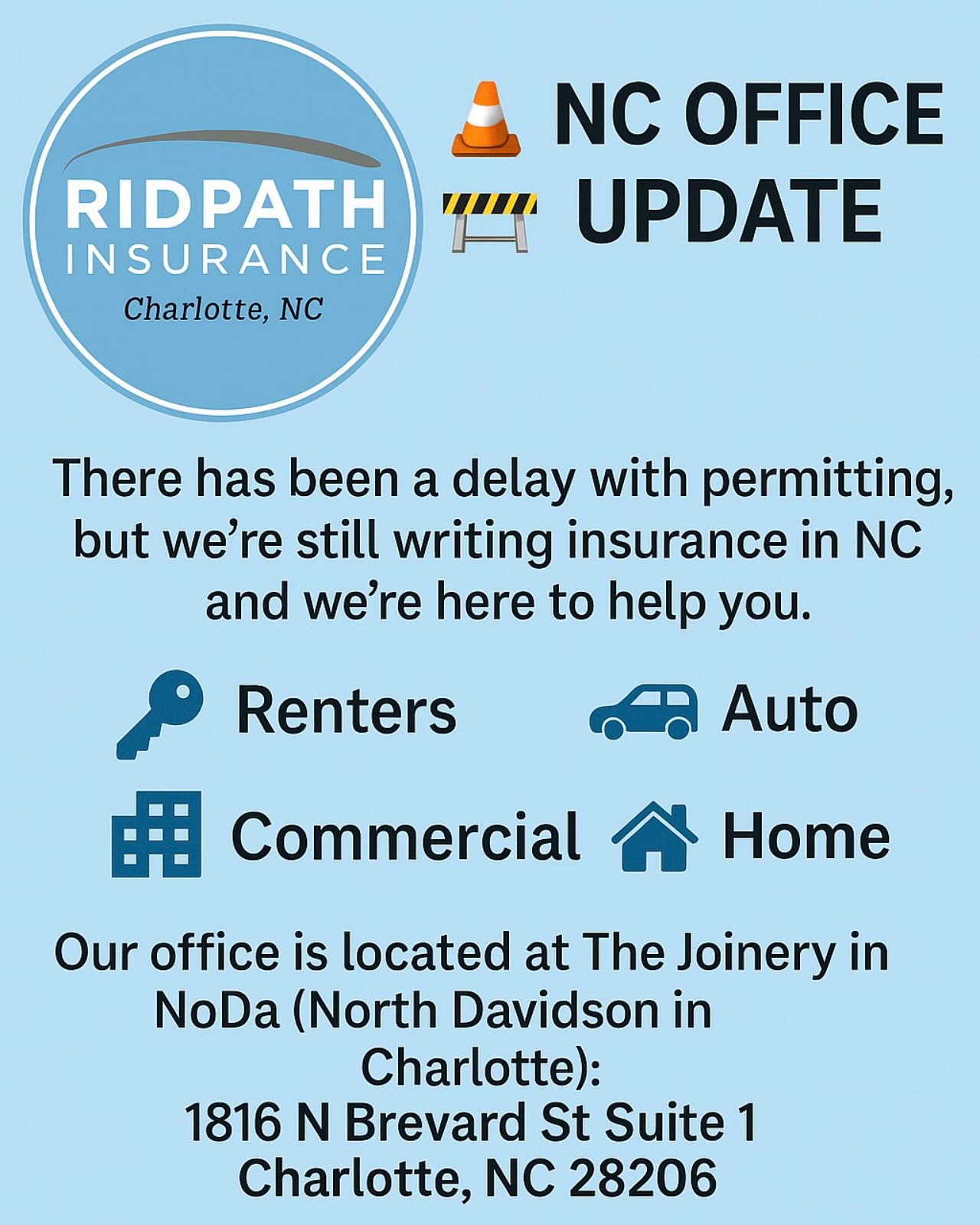Ridpath Insurance Agency | Charlotte NC
