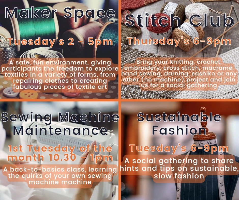 Our Sustainable Textiles Clubs at TeX... - Upcycle Kernow CIC | Facebook