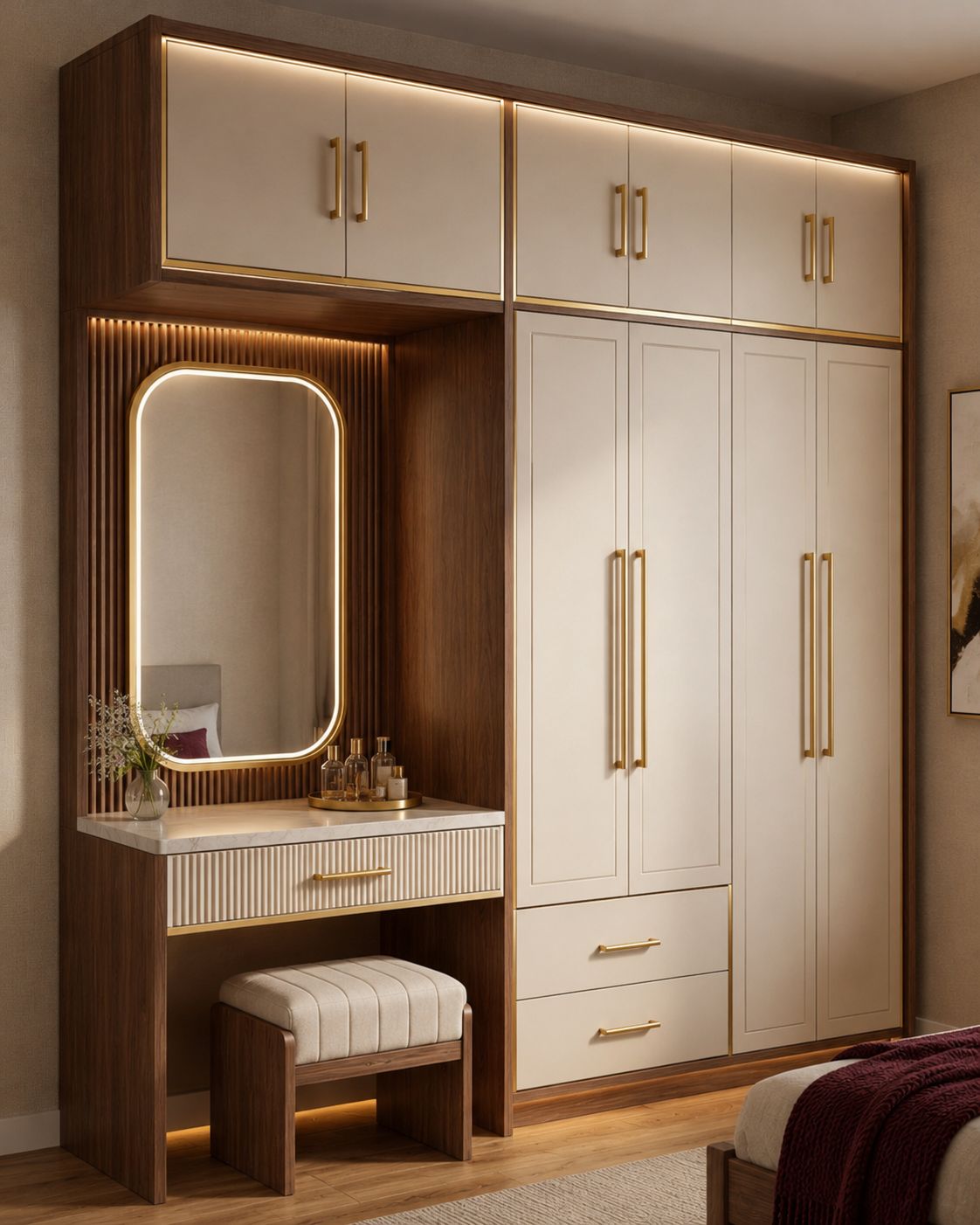 Beautiful Wardrobe with Dressing 🥰🥰🌹