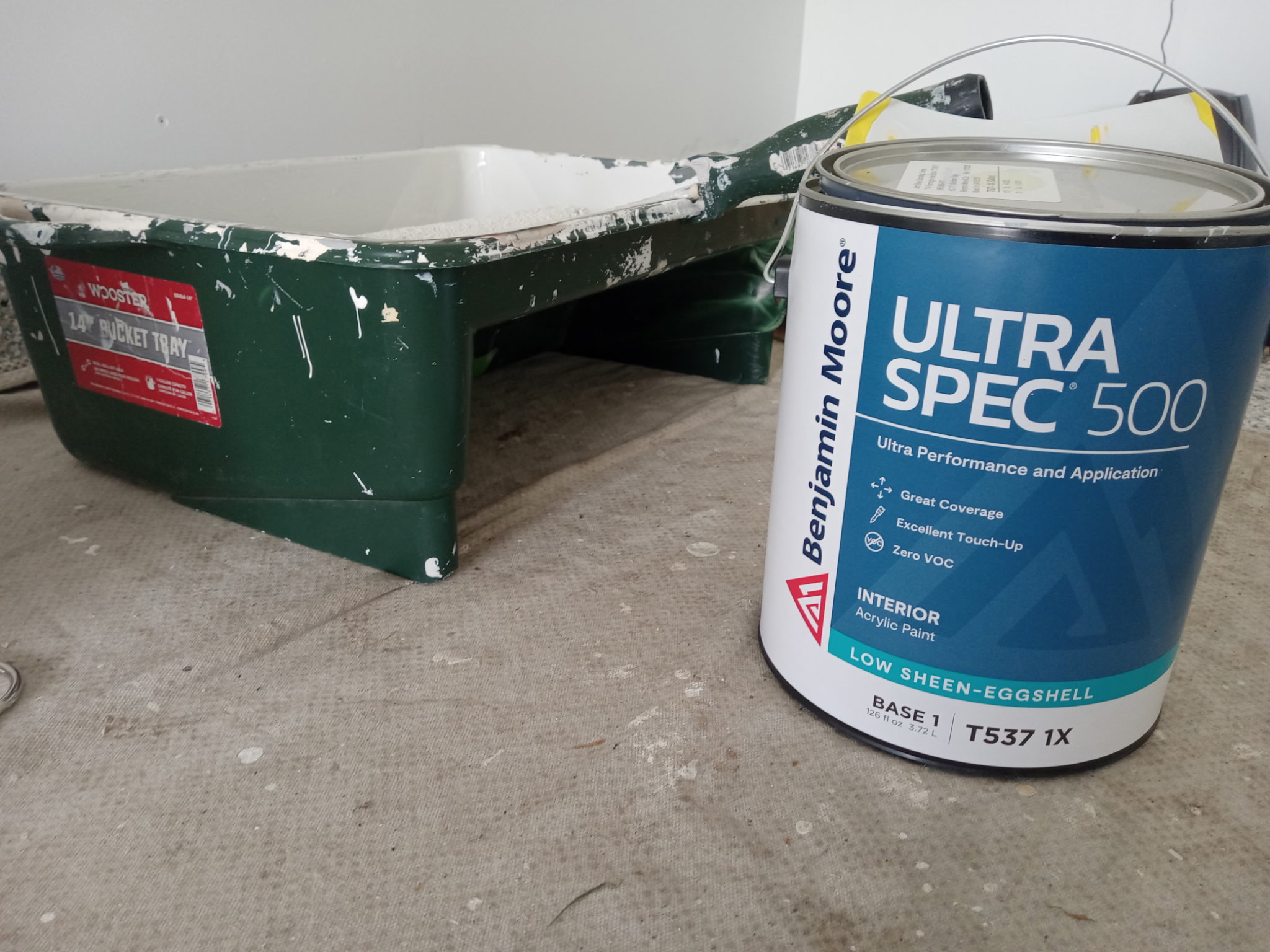 Benjamin Moore Ultra Spec 500 for a durable interior paint finish
