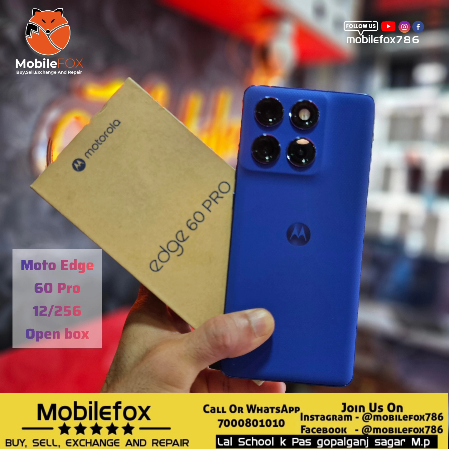 ??Motorola edge 60 Pro open box deal?? Motorola edge 60 pro 5G 