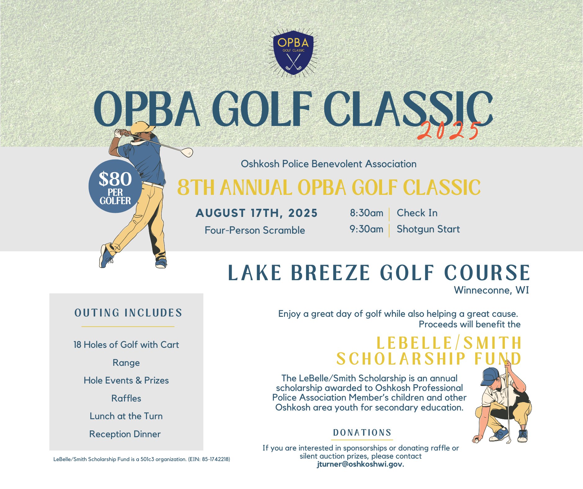 Oshkosh Police Benevolent Association-OPBA Golf Classic