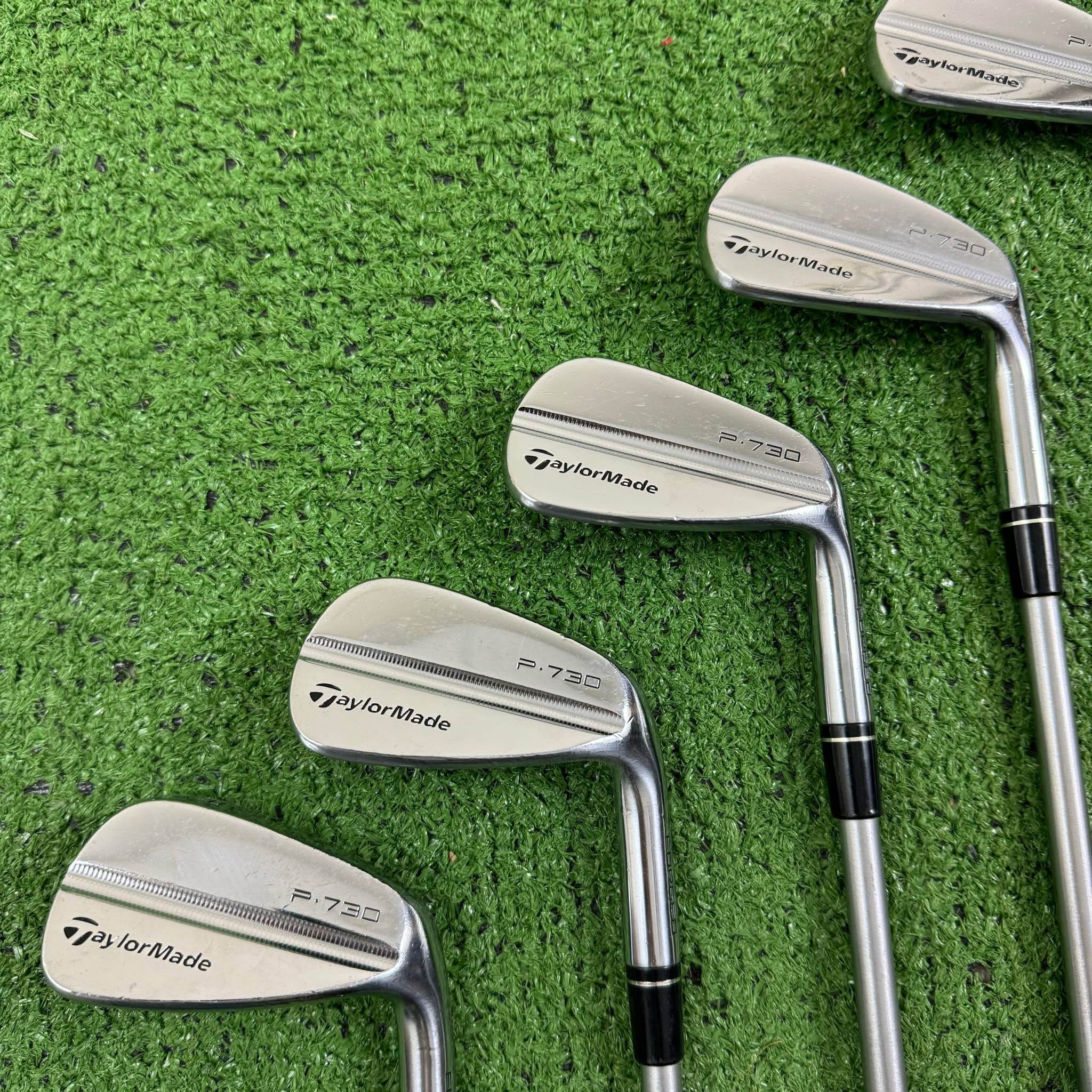 Taylormade P730 Irons 4-PW KBS C Taper Lite 115g X Flex Extra Stiff ...