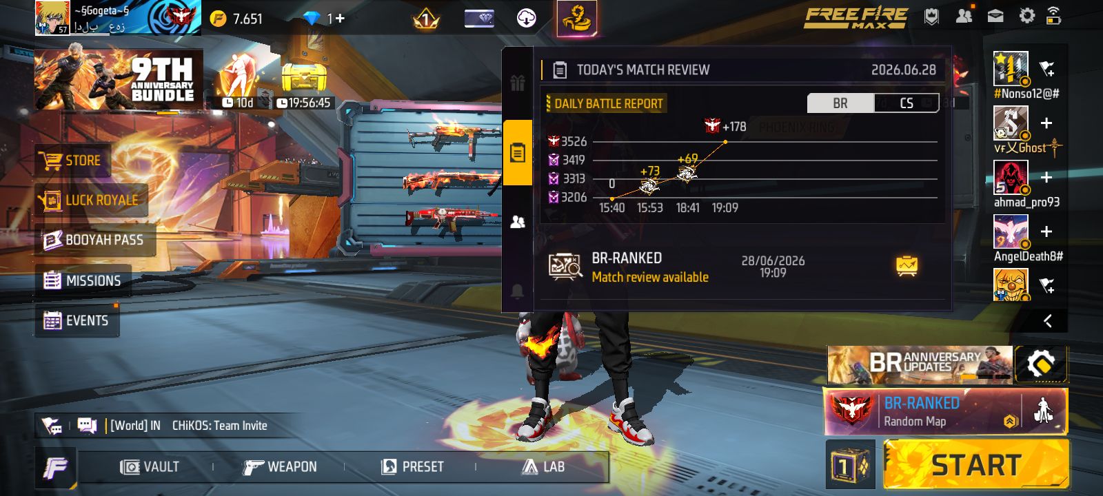 How to achieve a high rank in Free Fire on Bermuda map?