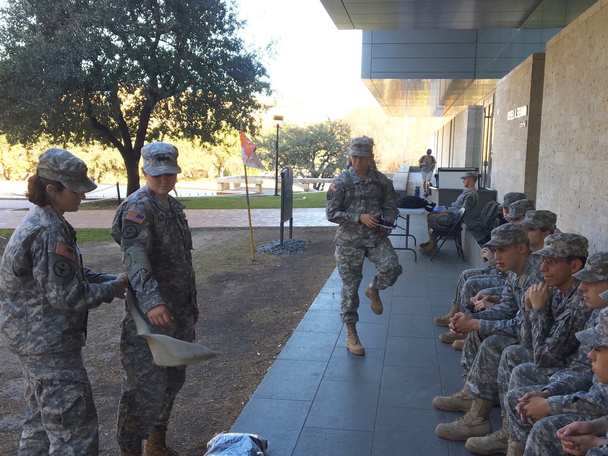 Texas Army ROTC - Last week, MS1 and MS2 cadets received...