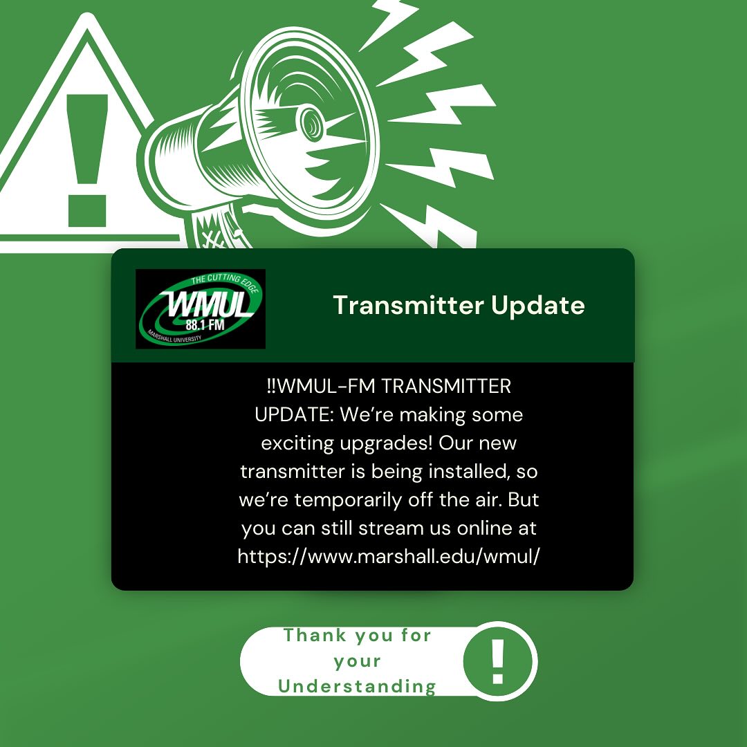 WMUL - ‼️WMUL-FM TRANSMITTER UPDATE: We’re making some exciting ...