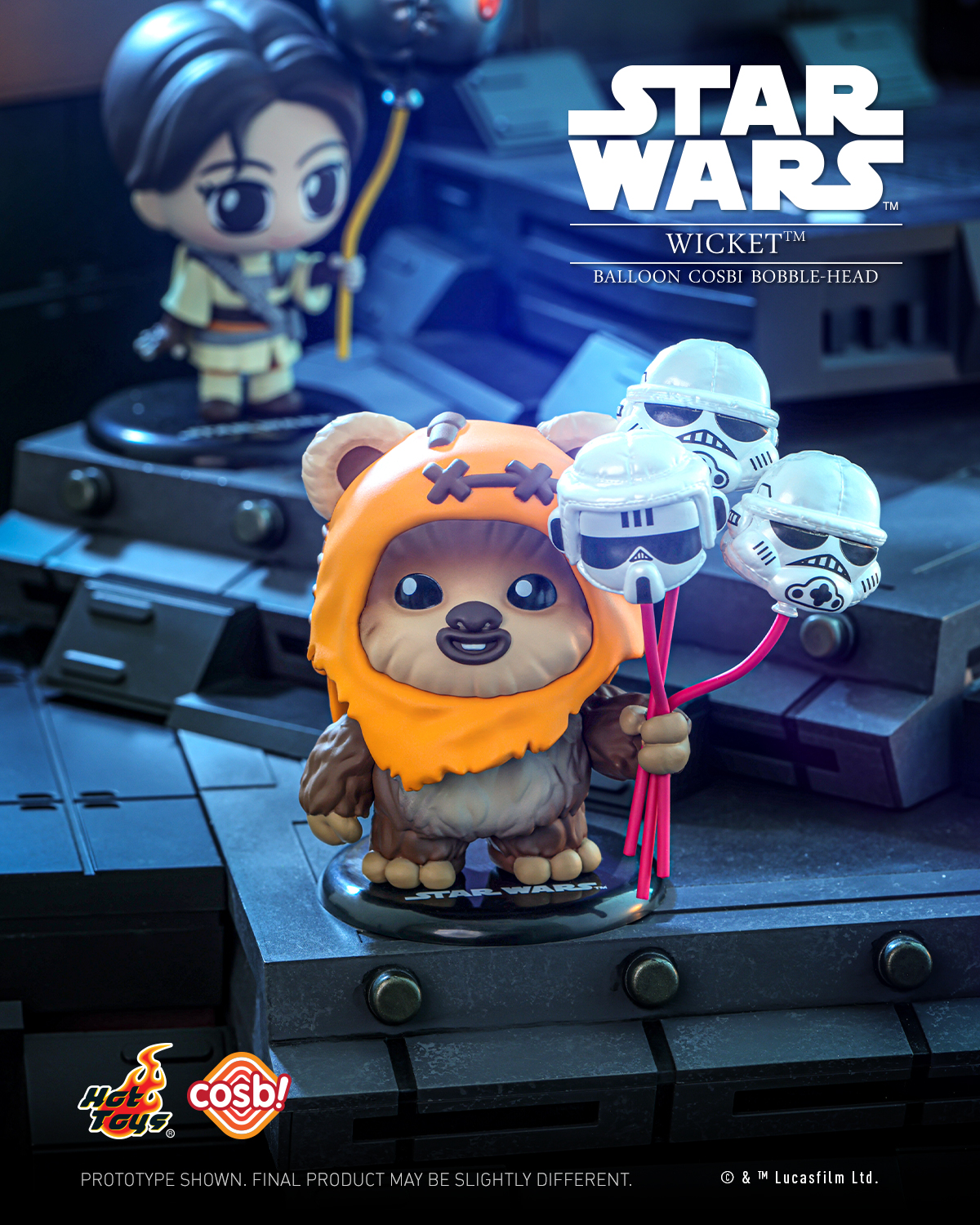 Star Wars Balloon Cosbi Collection The Star Wars saga is filled 