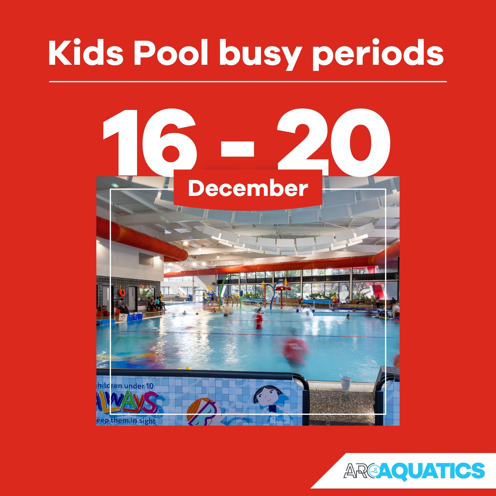 🎄 Holidays Alert! 🏊‍♀️ Due to... - The ARC Campbelltown