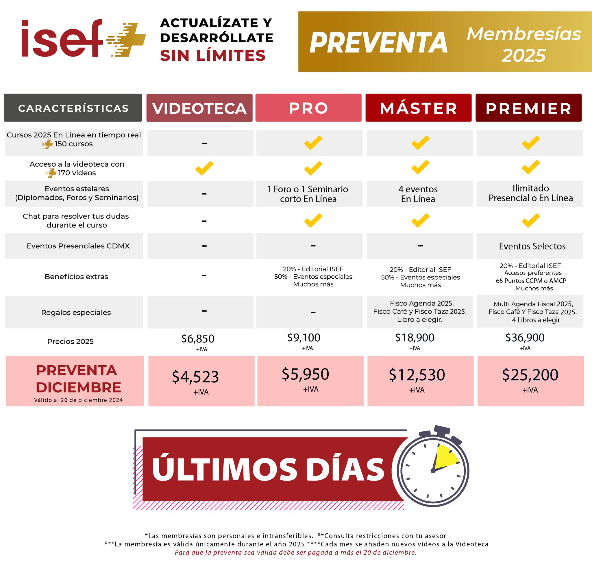 ¡𝐔́𝐥... - ISEF - Instituto Superior de Estudios Fiscales A.C.