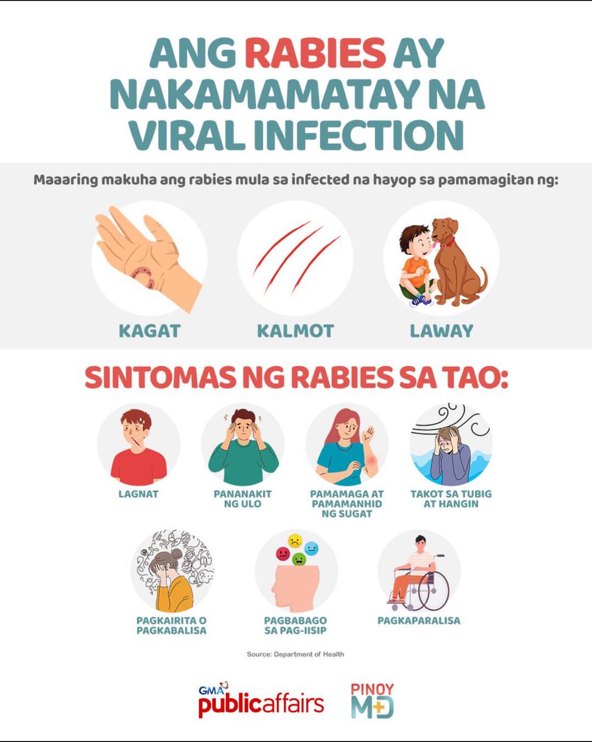 MHO - Kananga, Leyte - Ang Rabies ay nakamamatay na Viral Infection ...