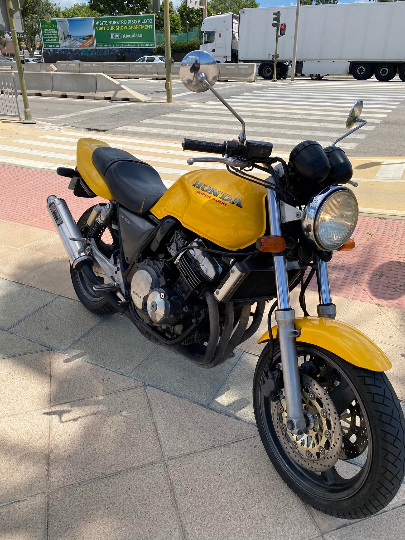 What is the current price of a Honda CB400 Super Four?