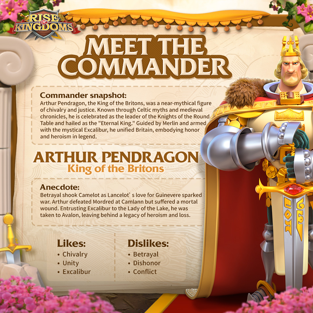 Have you unlocked Arthur Pendragon, the... - Rise of Kingdoms