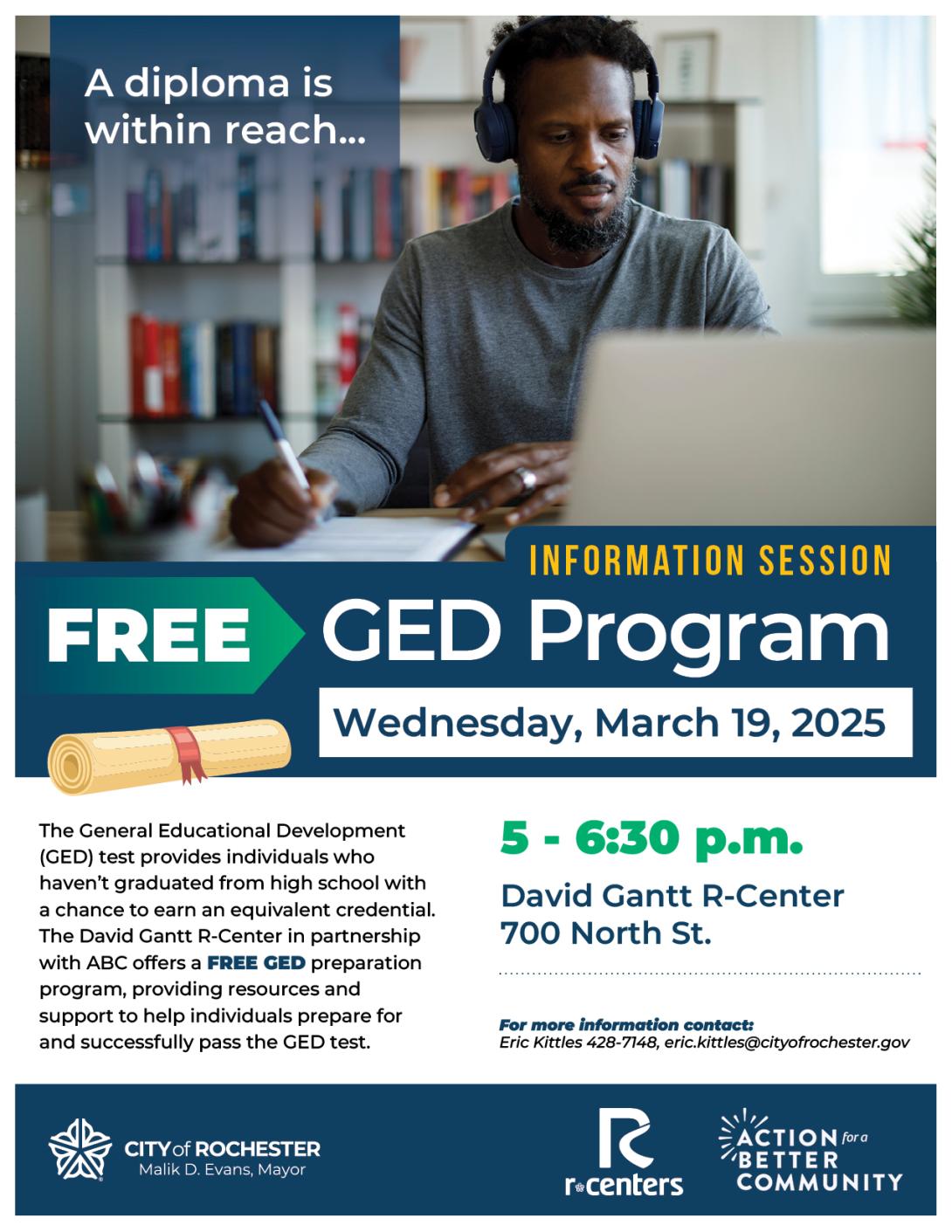 The General Education... - Rochester Housing Authority | Facebook