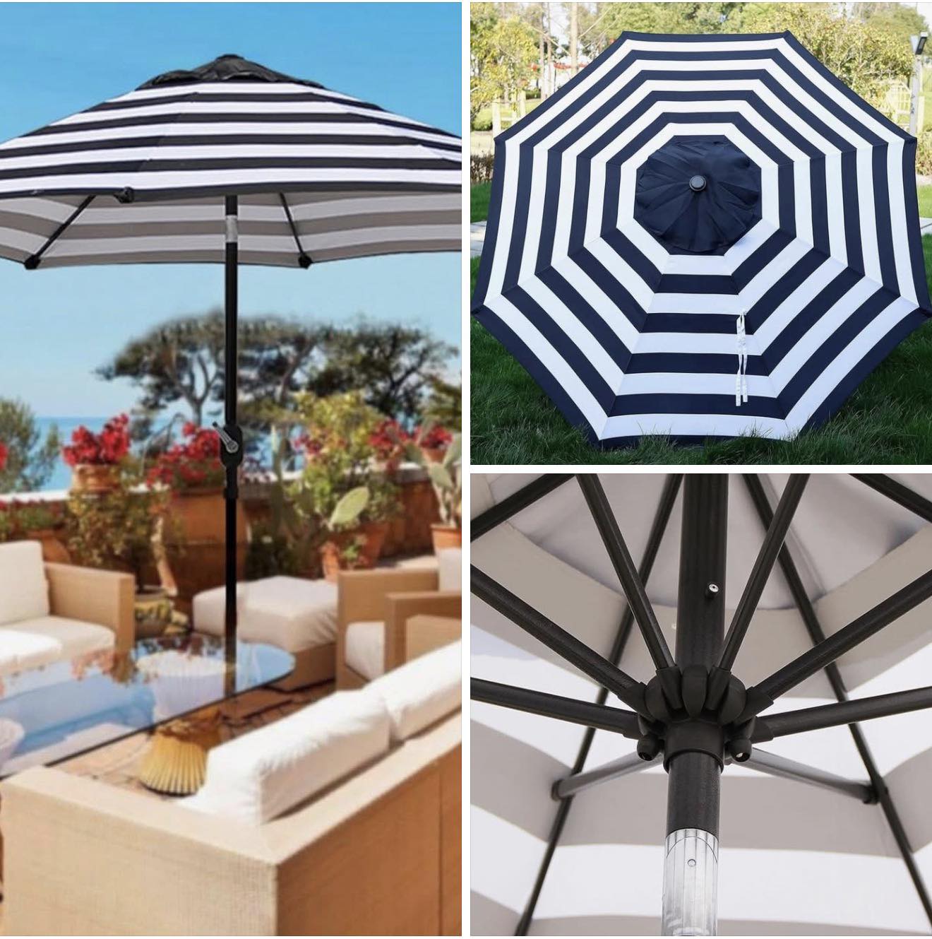 before you buy a patio umbrella the spruce Best Choice Products 10ft 3-Tier Umbrella, Market Sun Shade w/ Tilt Adjustment, Easy Crank The 9 ft Iago Outdoor Umbrella Fabric Color: