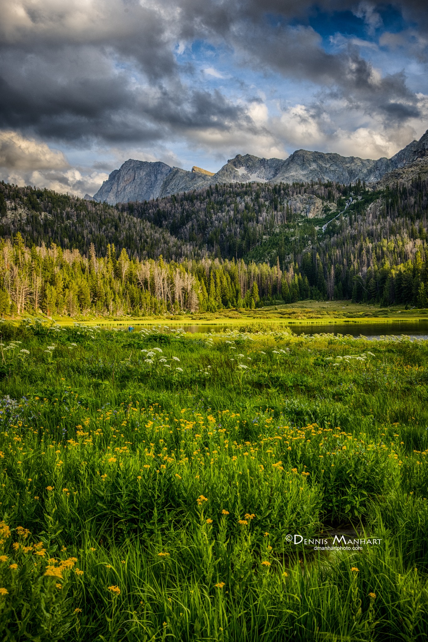 Scenic views near Big Sandy Lake in Wyoming