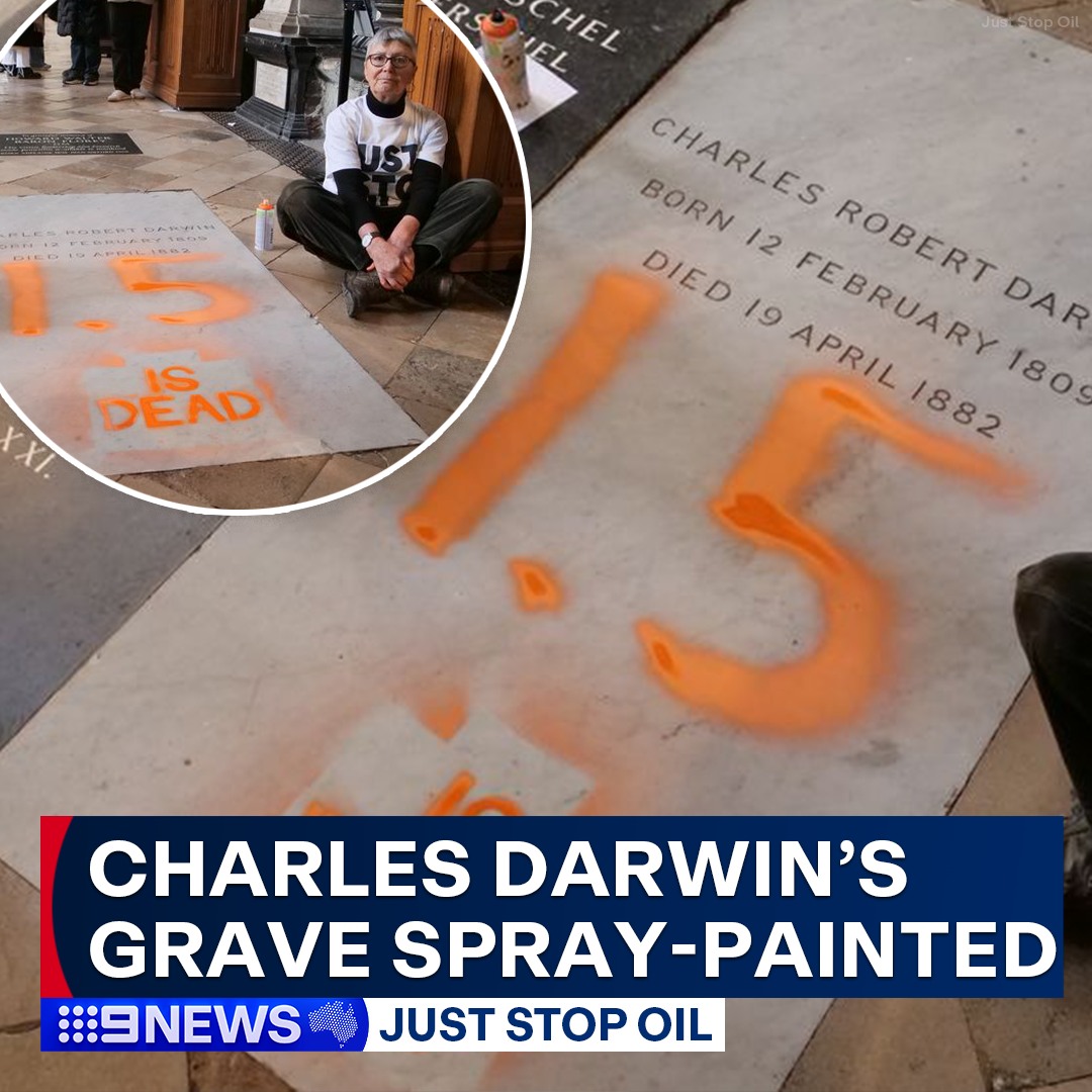 9 News Sydney - The grave of naturalist Charles Darwin,... | Facebook