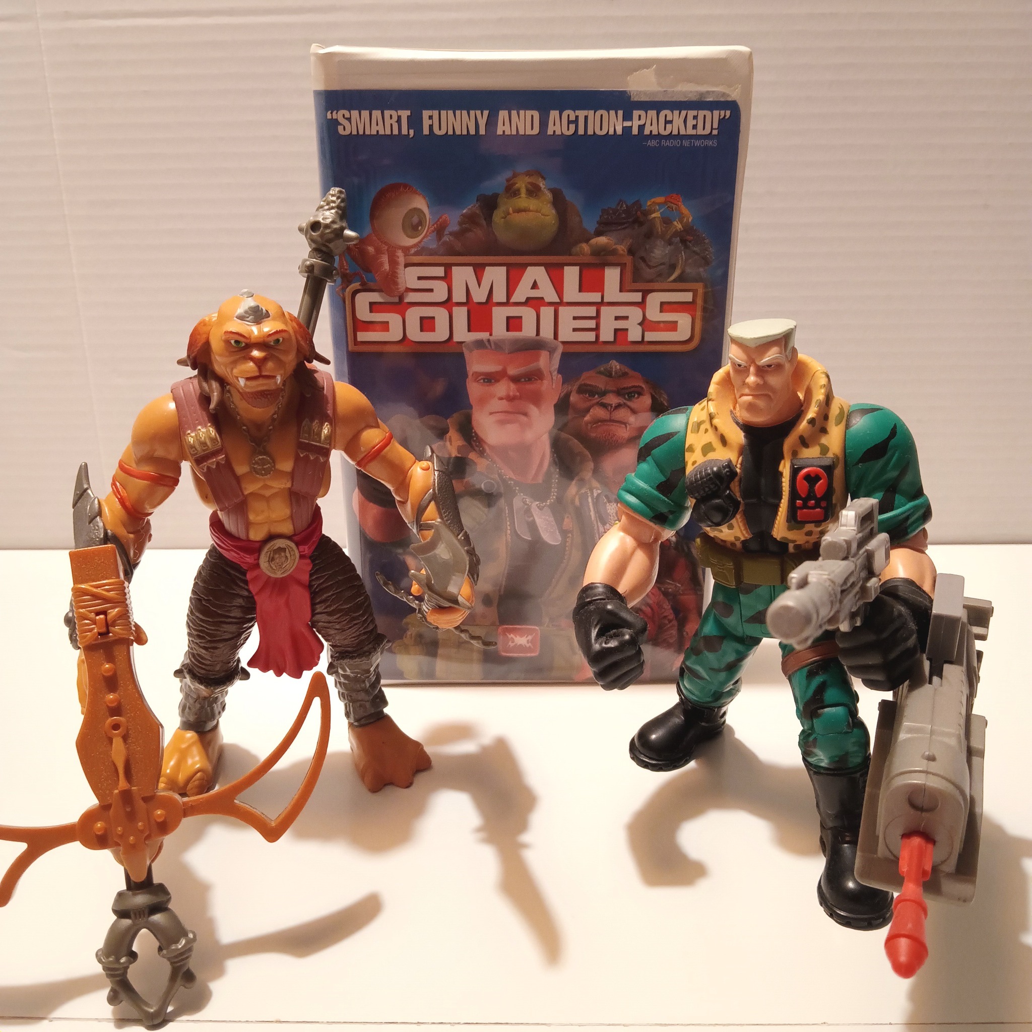 Small Soldiers Chip Hazard and Archer figures from 1998