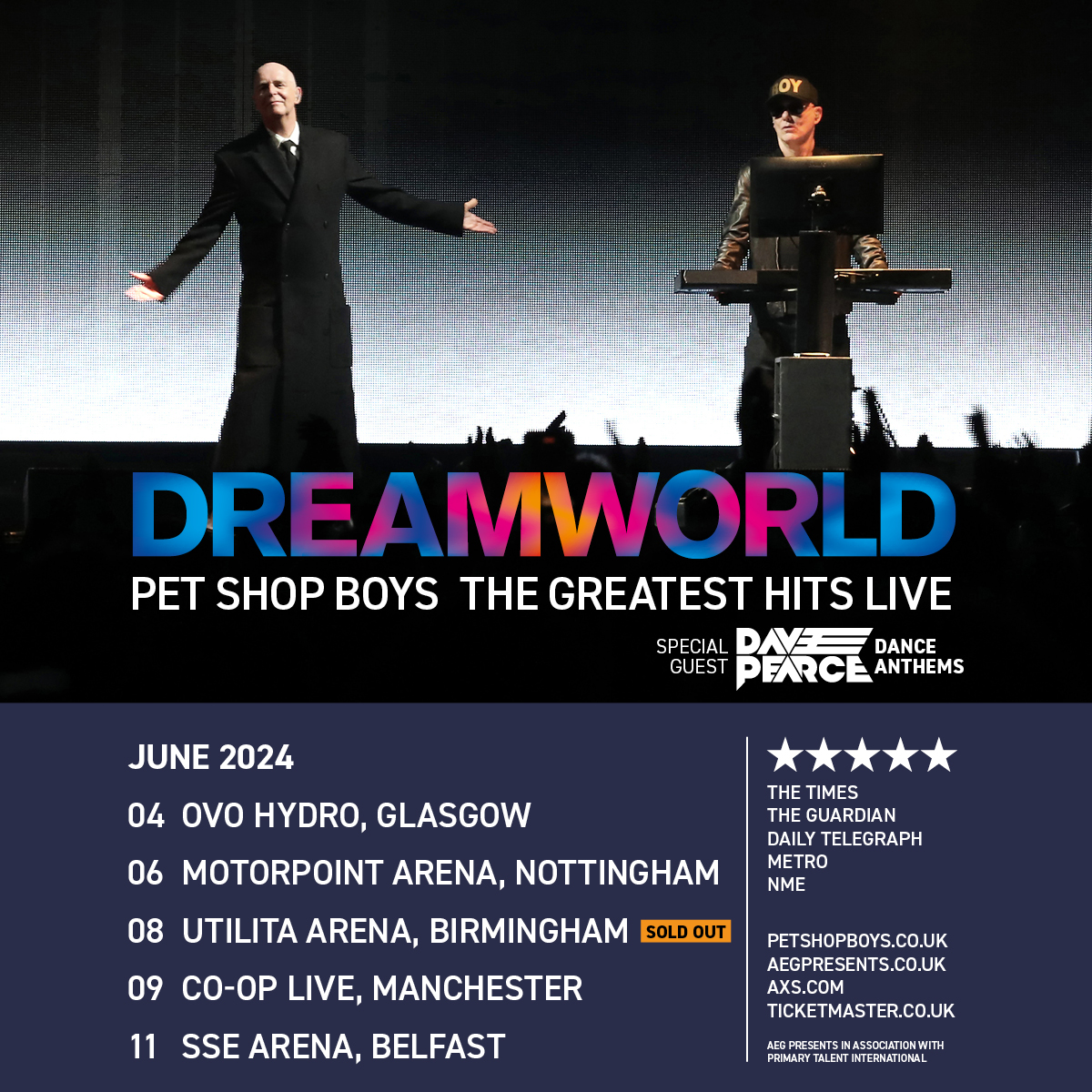 14 years since the @Pet Shop Boys