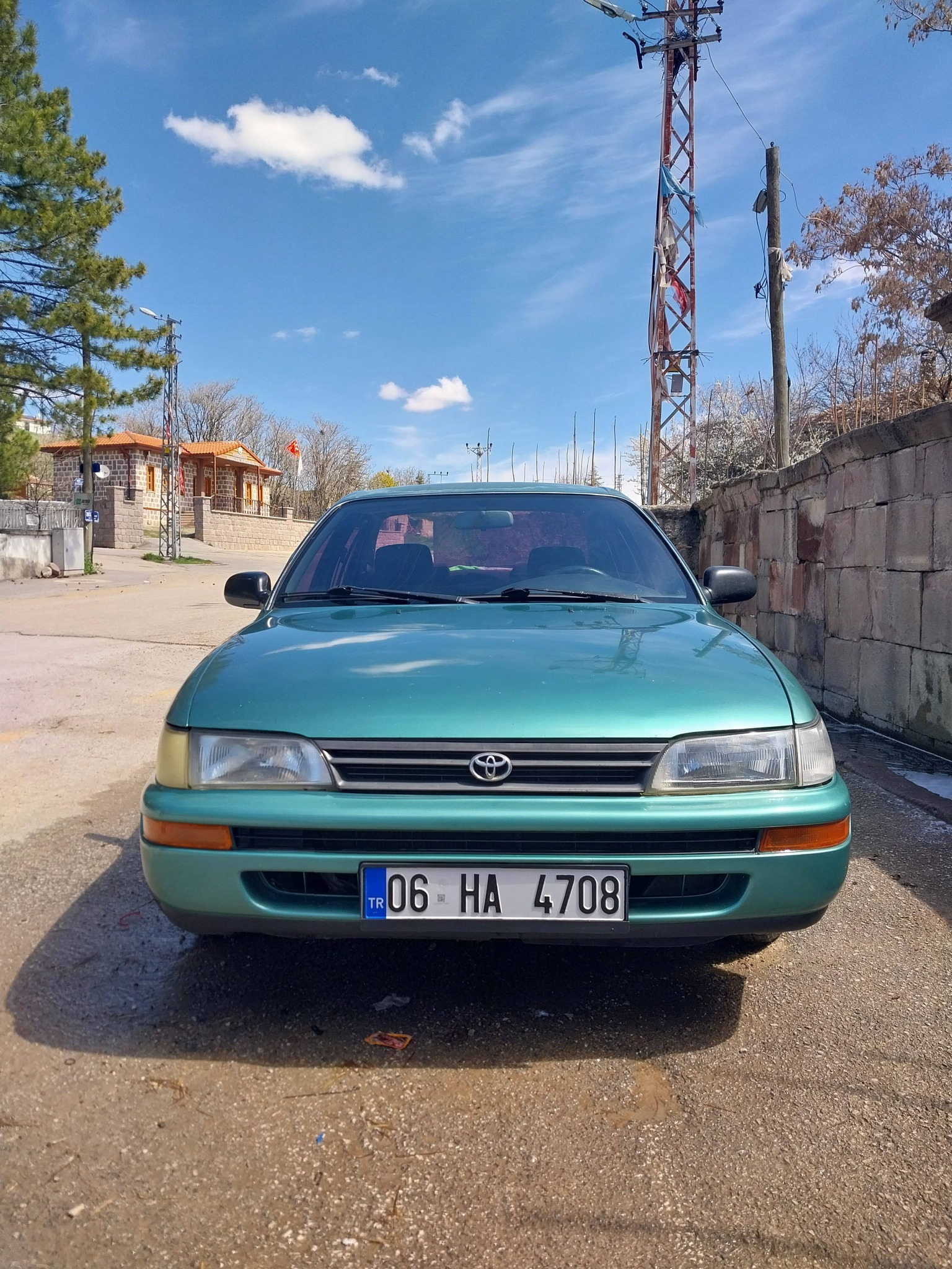 97 model xli klimalı sol ön çamurluk kaput panel değişen vize yeni