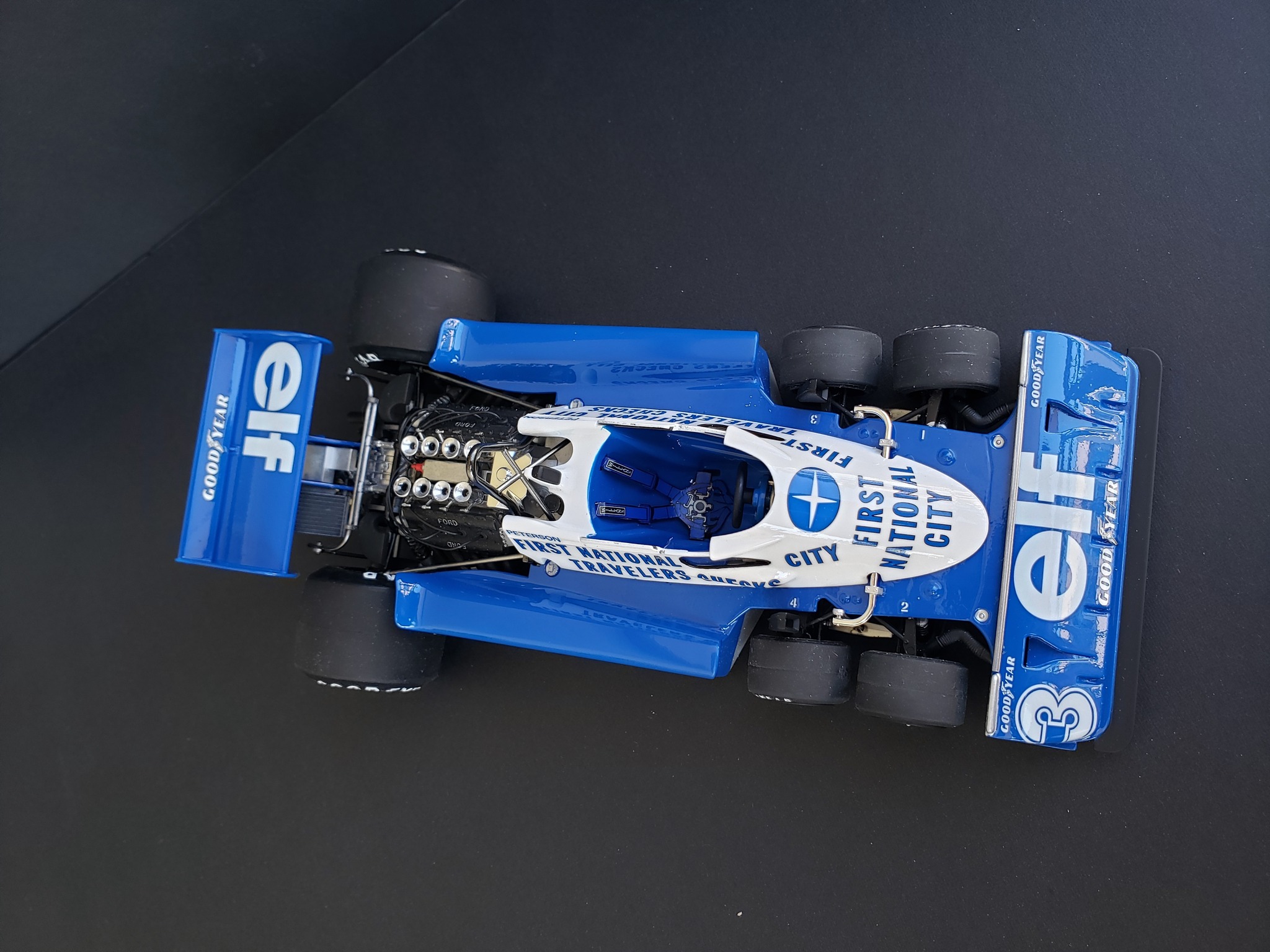 No410 ミニカー1/12 Tyrrell P34 GP Winner Tyrrell P34 In Diecast