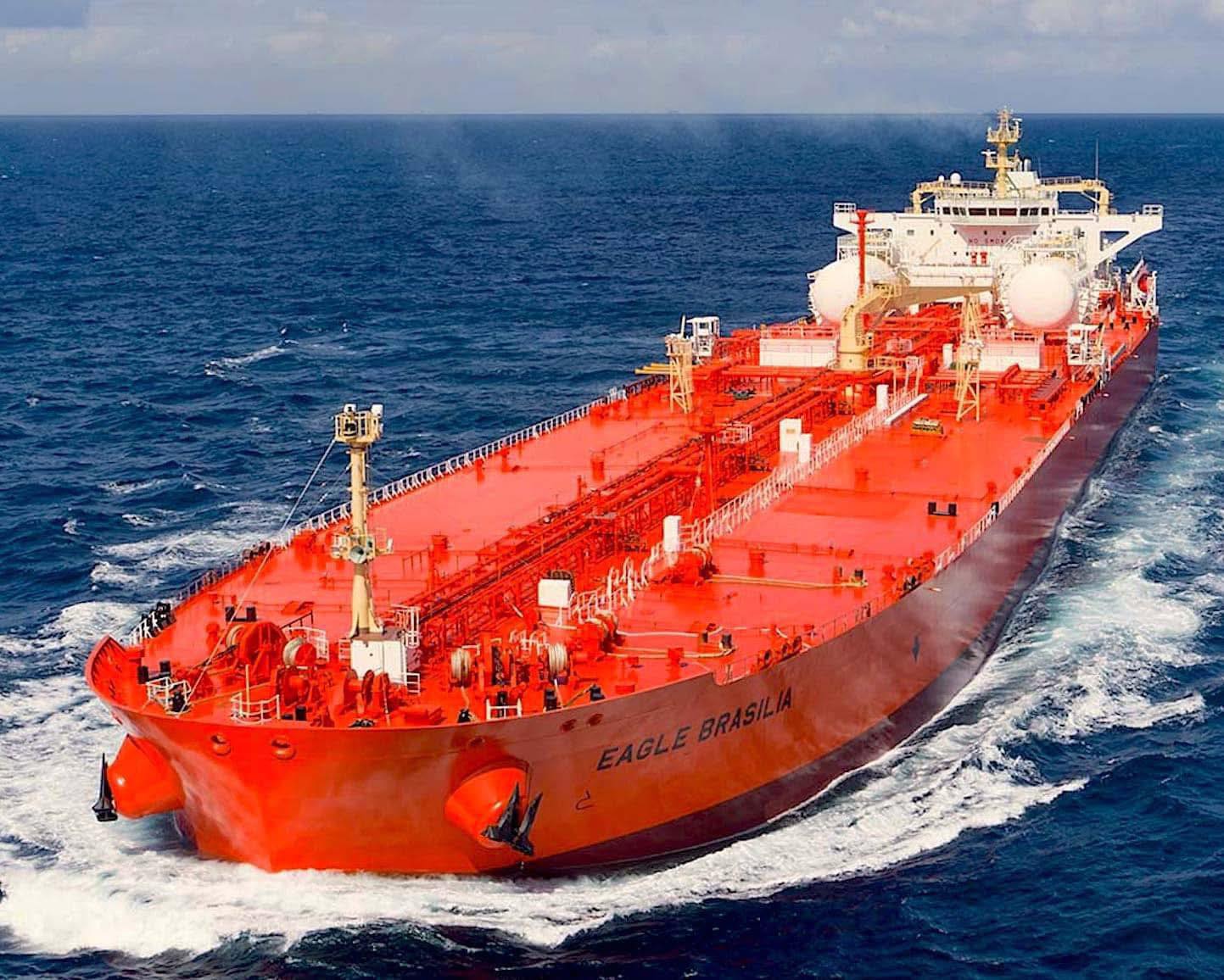 MaritimePhoto - "Eagle Brasilia" Crude oil tanker Photo: Samsung Heavy ...