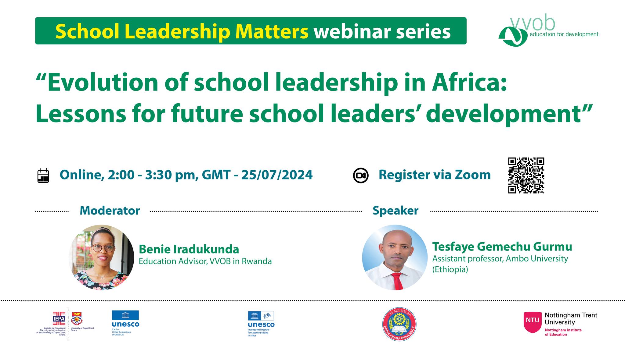 VVOB in Rwanda - Meet our keynote speaker! We're... | Facebook