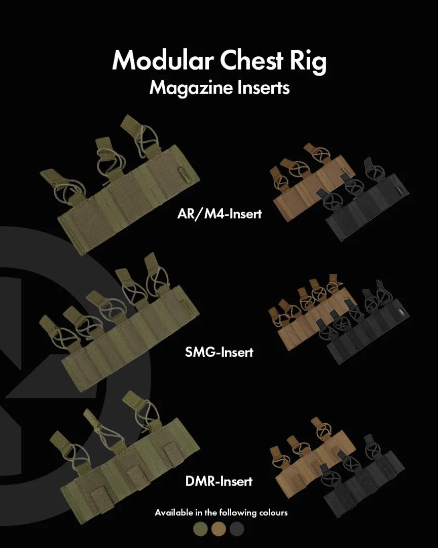NOVRITSCH - Run your own mags! The different Modular Chest Rig inserts ...