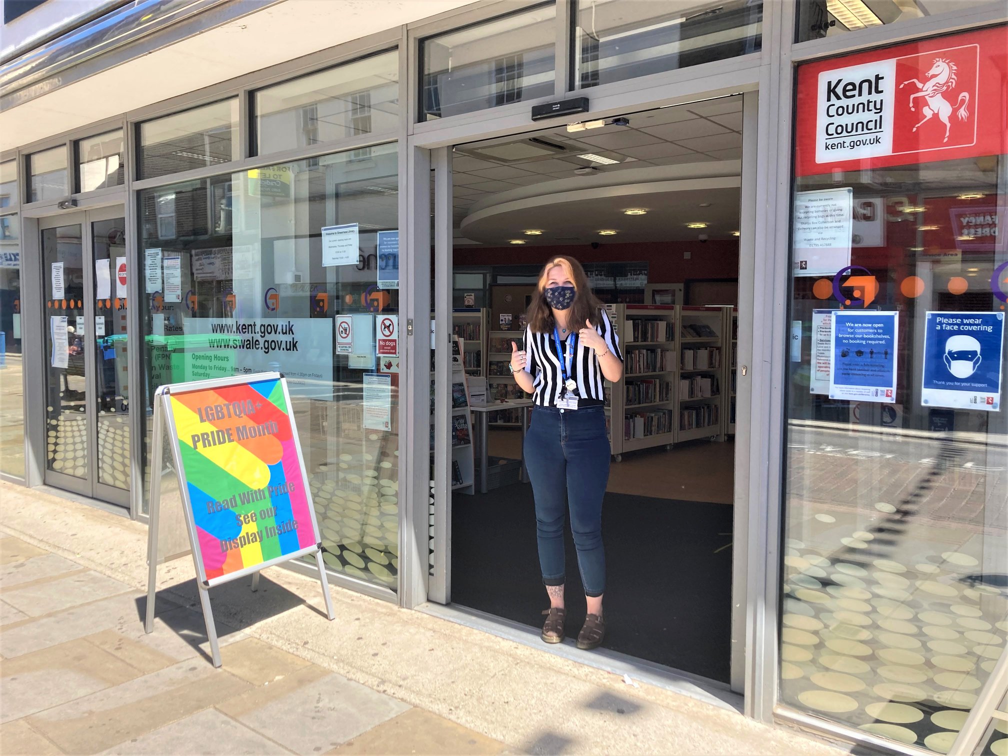 Sheerness Library has reopened fully... - Cllr Cameron Beart | Facebook