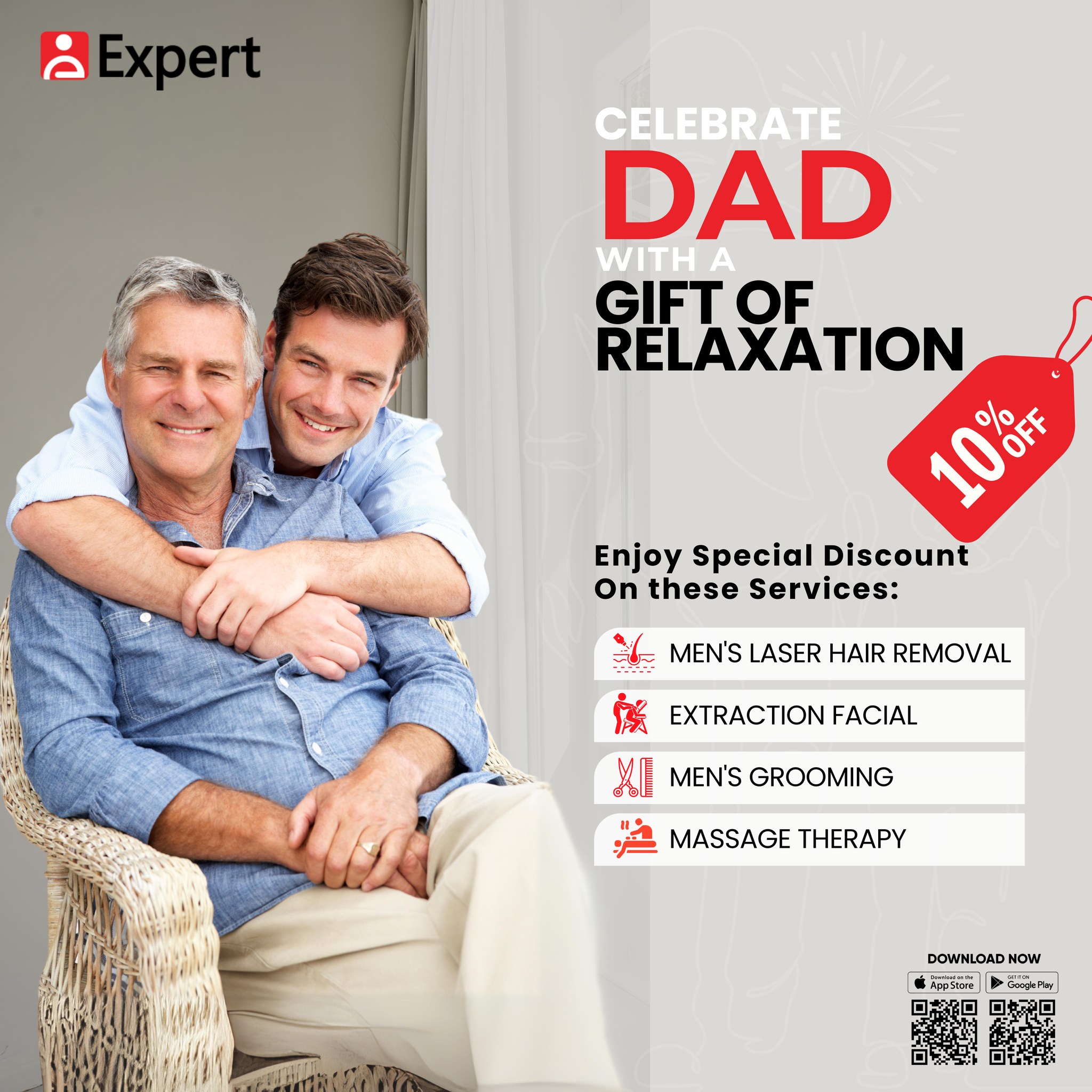 Expert - Treat your dad to 𝐄𝐱𝐩𝐞𝐫𝐭'𝐬 exclusive 𝐅𝐚𝐭𝐡𝐞𝐫'𝐬 𝐃𝐚𝐲 offers. 🎁 ...