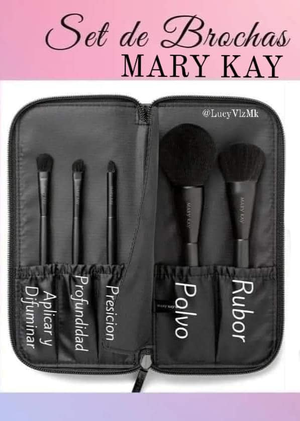 Rubor Nueva Brocha Difuminadora Mary Kay Edición Limitada Set Mini