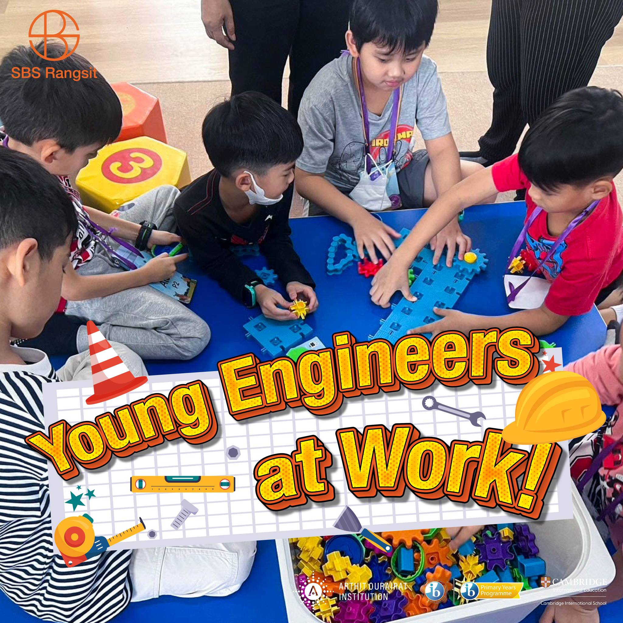 SBS Rangsit - 🚀 Young Engineers at Work! 🏗️ 💙🧡SBS is an...