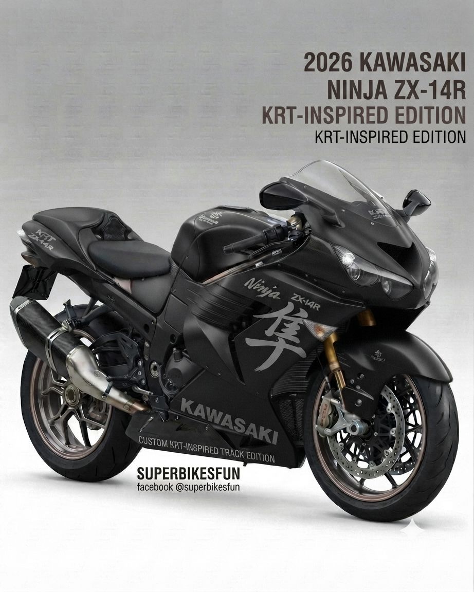 2026 Kawasaki Ninja zx14r KRT inspired edition