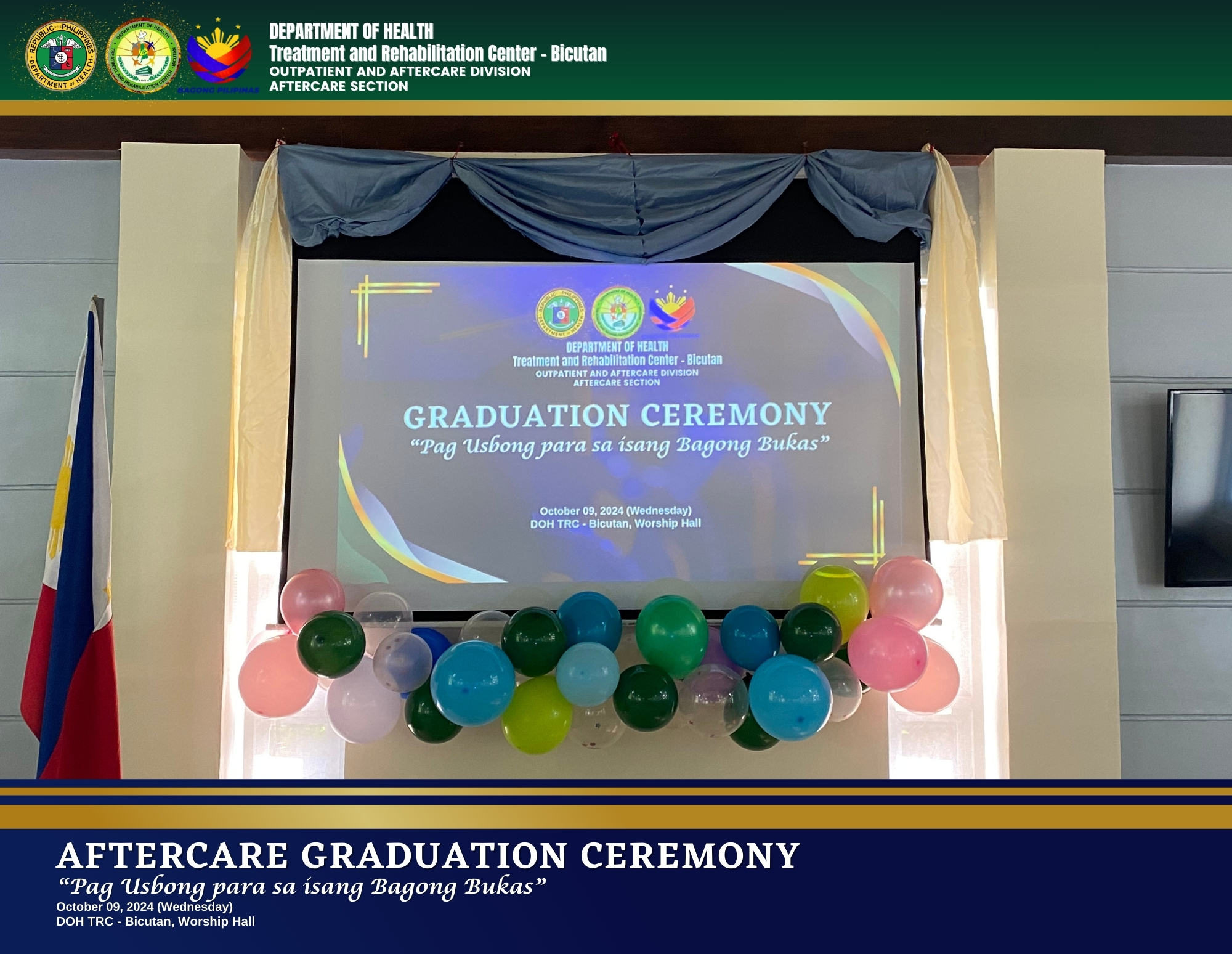 Aftercare Program Graduation Ceremony With the theme 