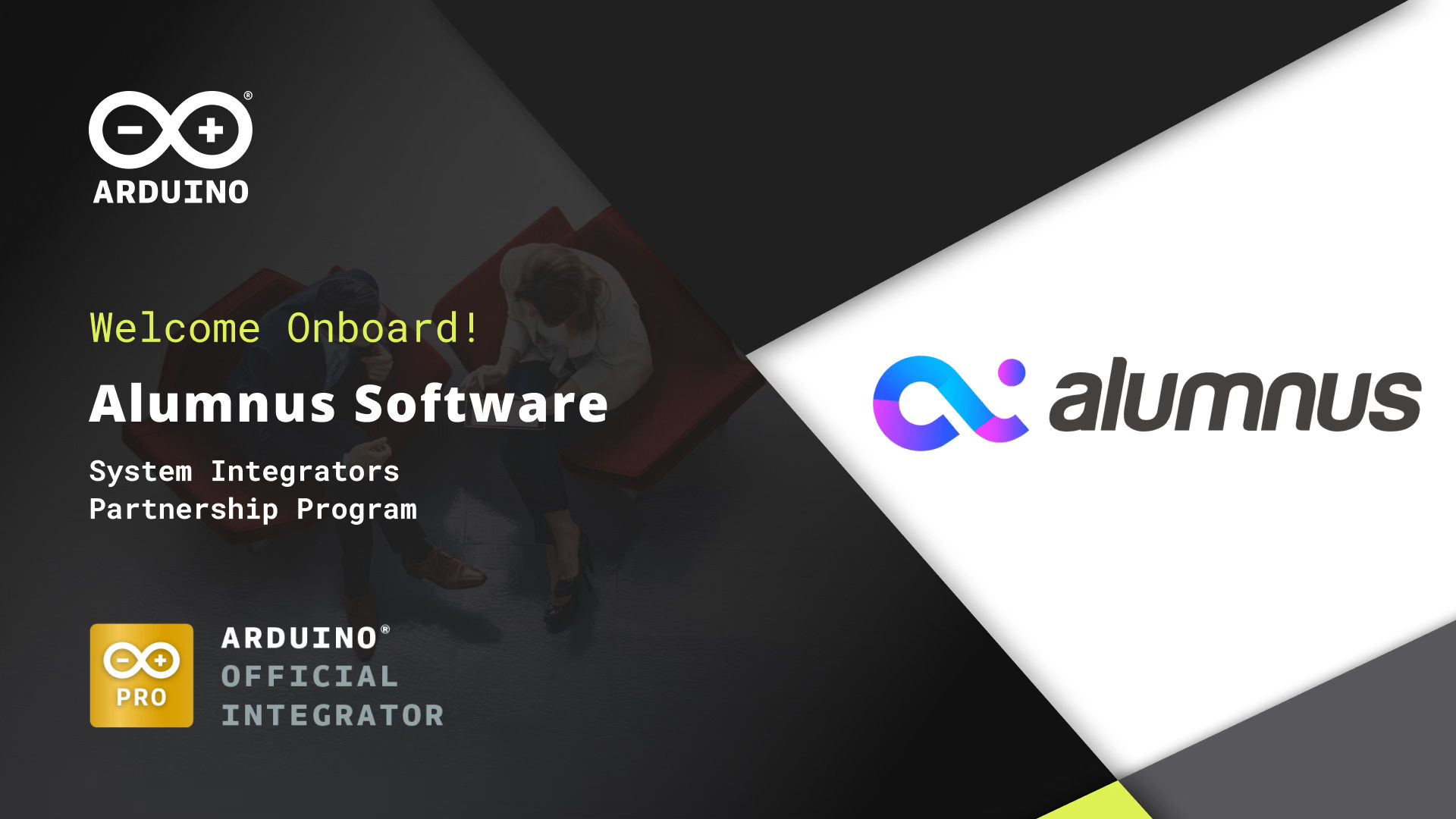 Arduino - Alumnus Software has joined Arduino’s System...