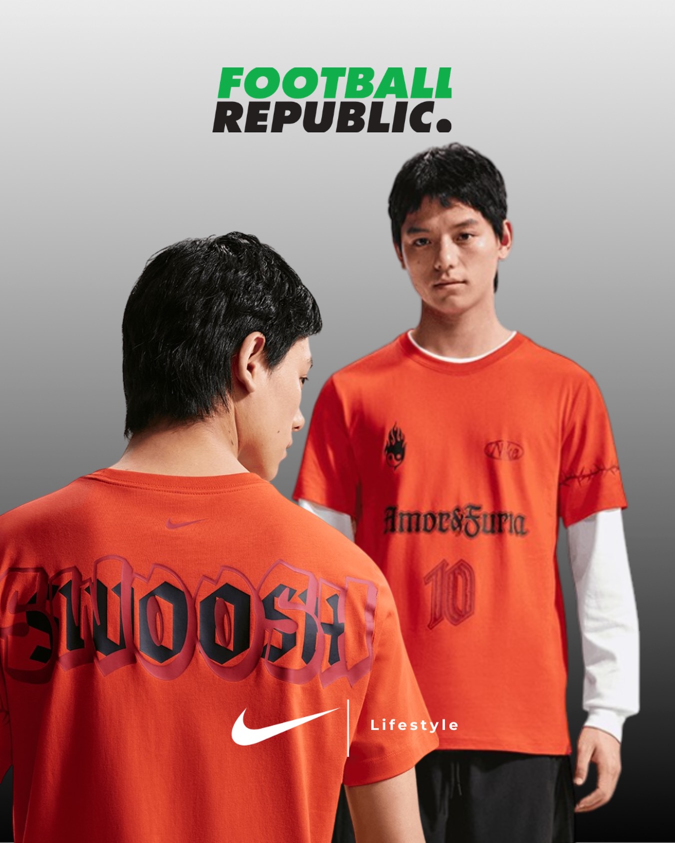 Amor & Furia 🧡🔥 More than a style — it's an attitude. Nike