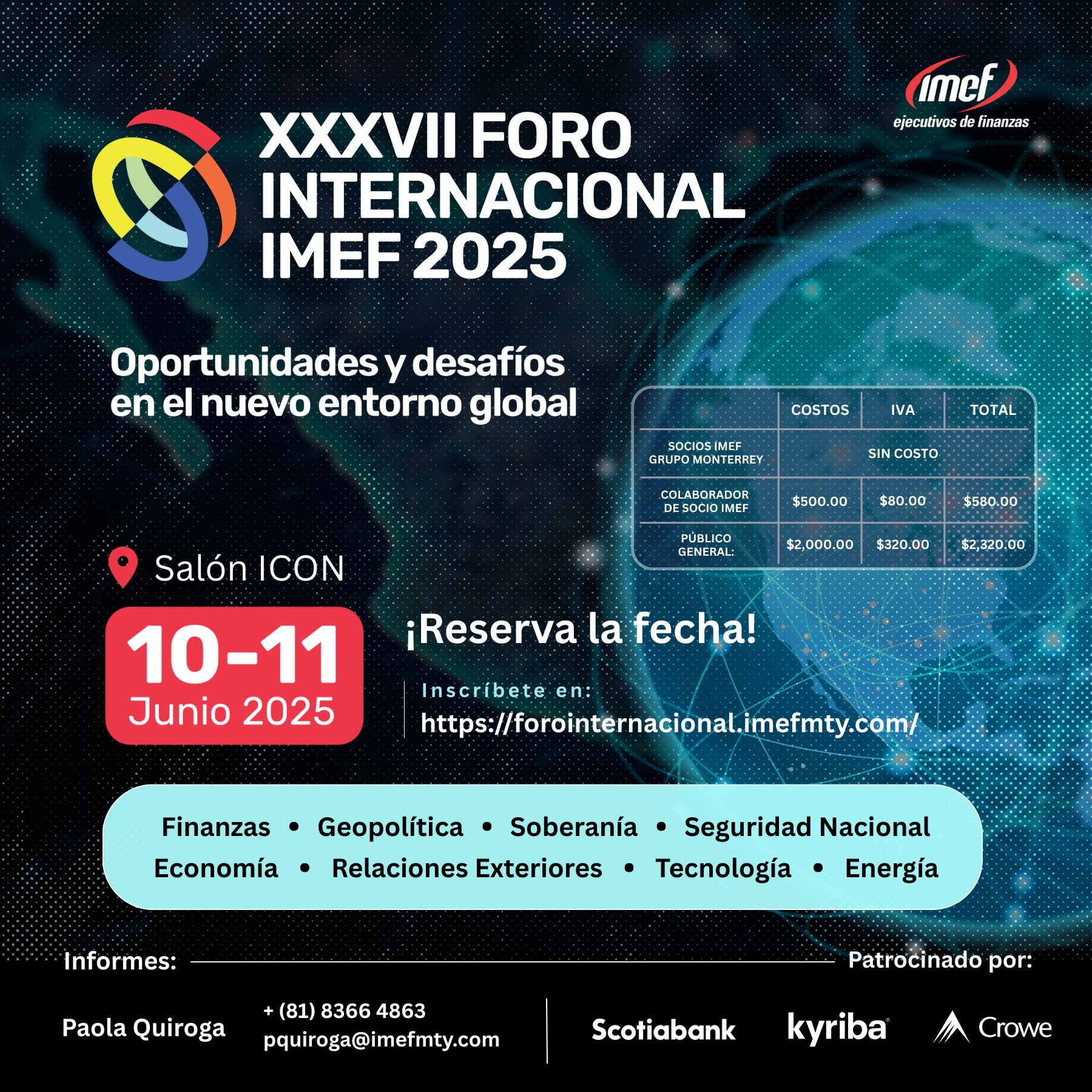 IMEF - El nuevo entorno global representa un reto para las ...