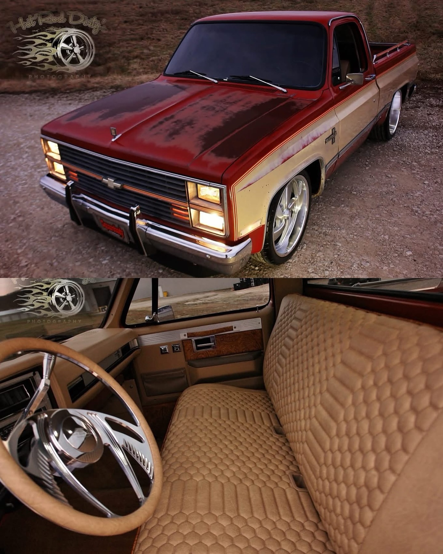 Patina - “Hot D$mn” 🔥 ONE HOT 1983 Chevy c10— FULL CUSTOM INTERIOR from ...