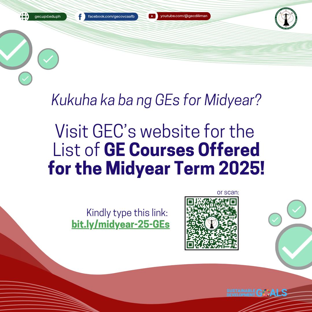UP Diliman - Ang UP Diliman General Education Center ay... | Facebook