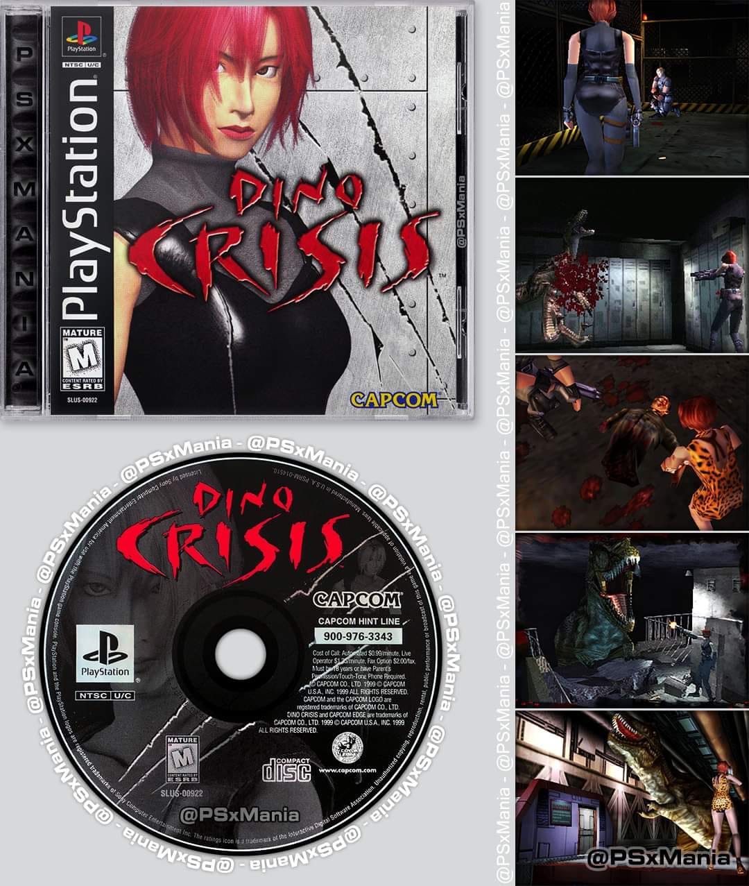 Dino Crisis released for PlayStation in 1999