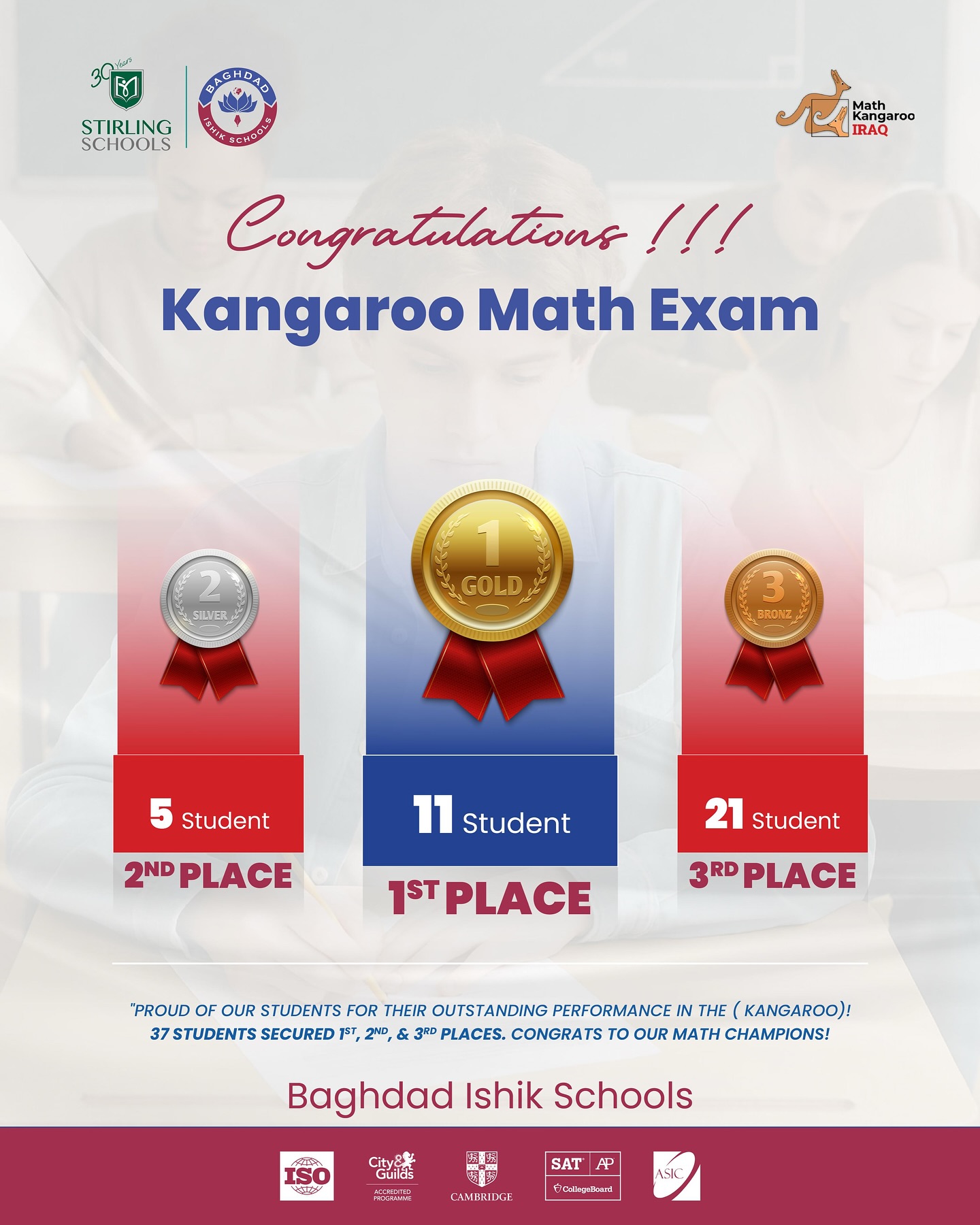 My - Celebrating Excellence in Math! We are proud to announce the ...