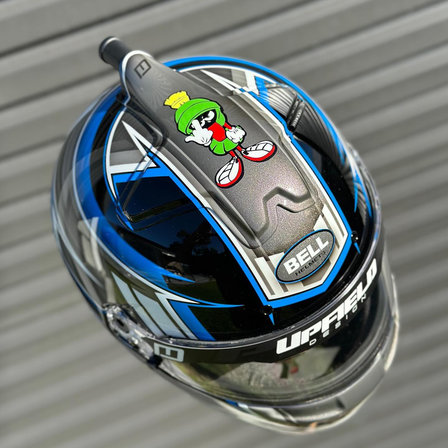 Upfield Design - New carbon Bell helmet for Brad Pascoe...