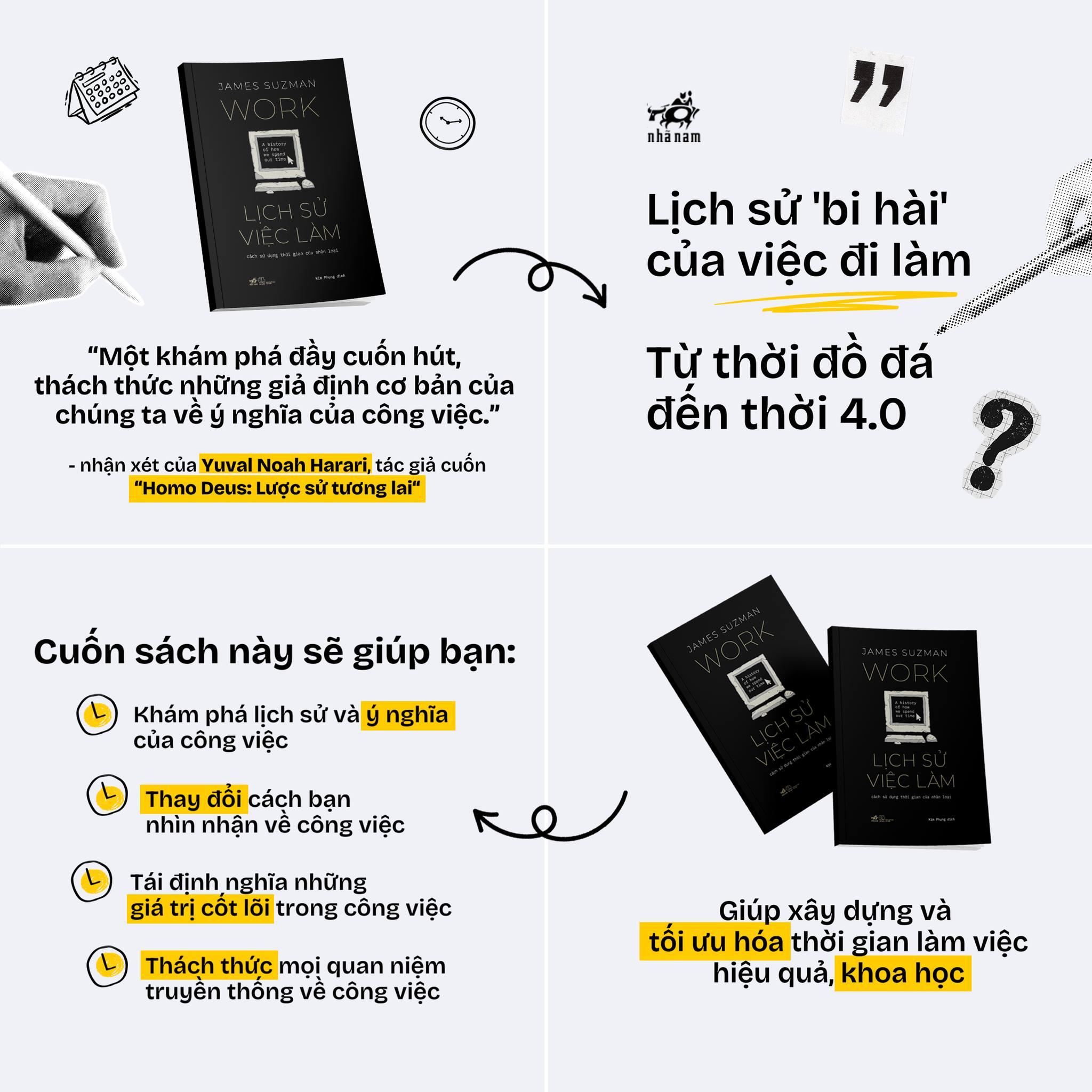 Nhã Nam - Cuốn sách "Lịch sử việc làm" của James Suzman... | Facebook