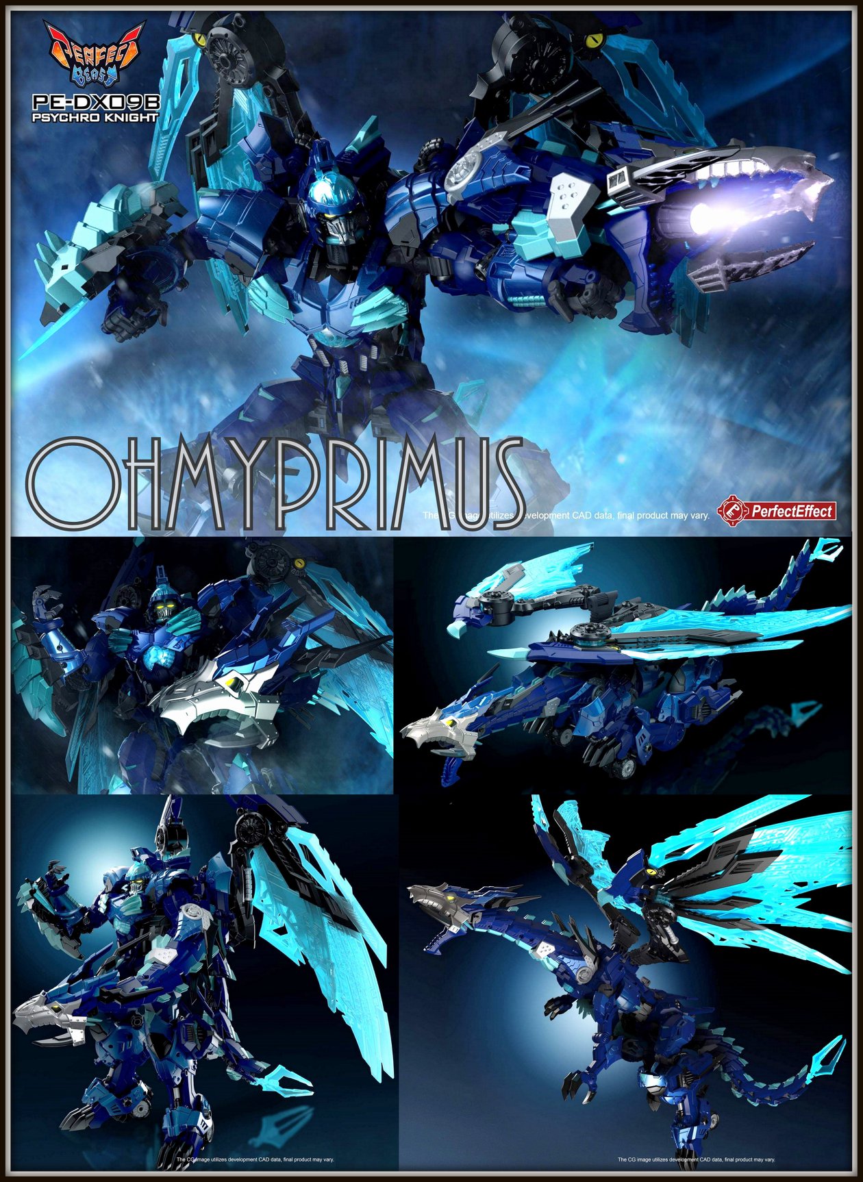 Pre-order for Perfect Effect PE PE-DX09B PEDX09B Psychro Knight
