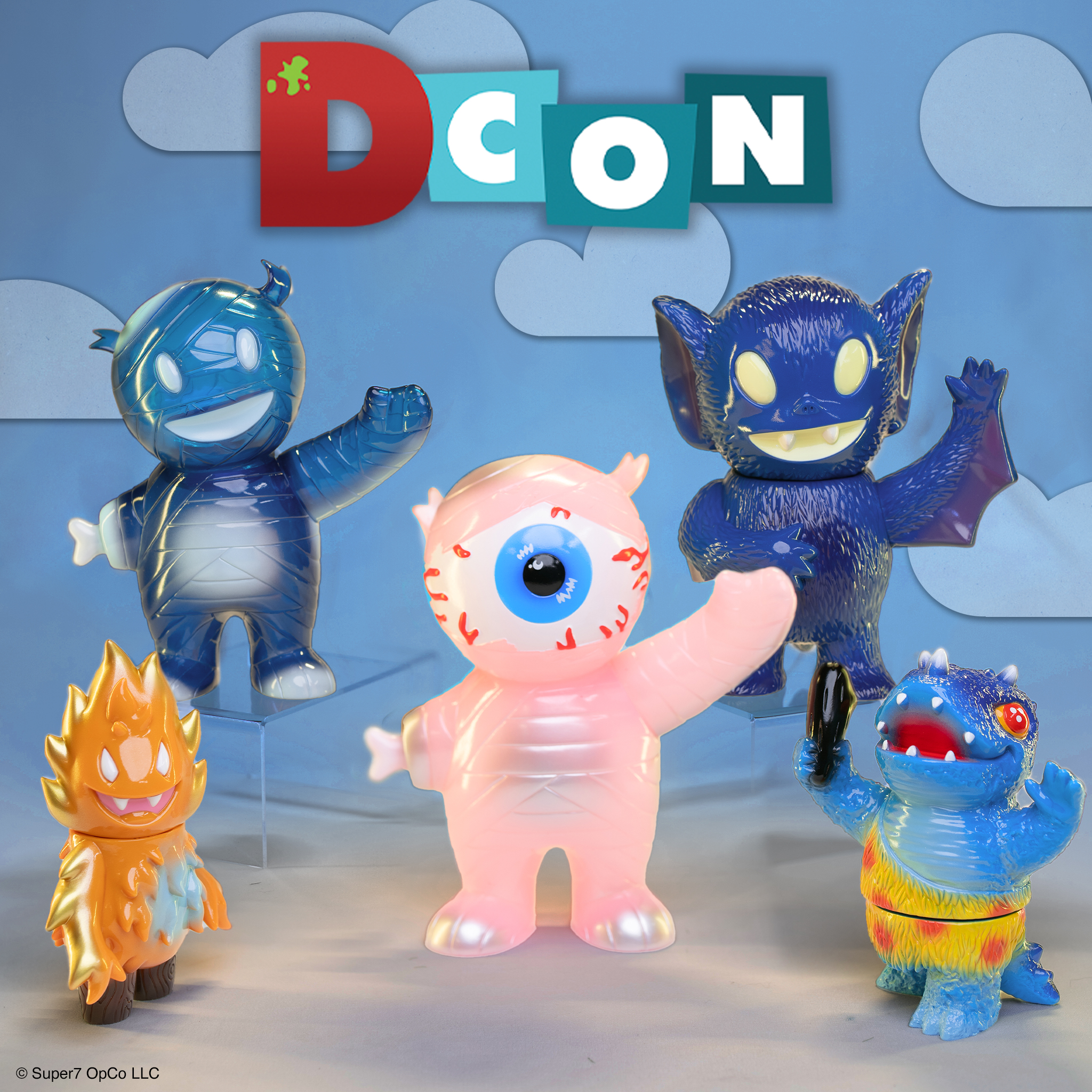 Some new, very limited edition Super7 Japanese Vinyl friends will 