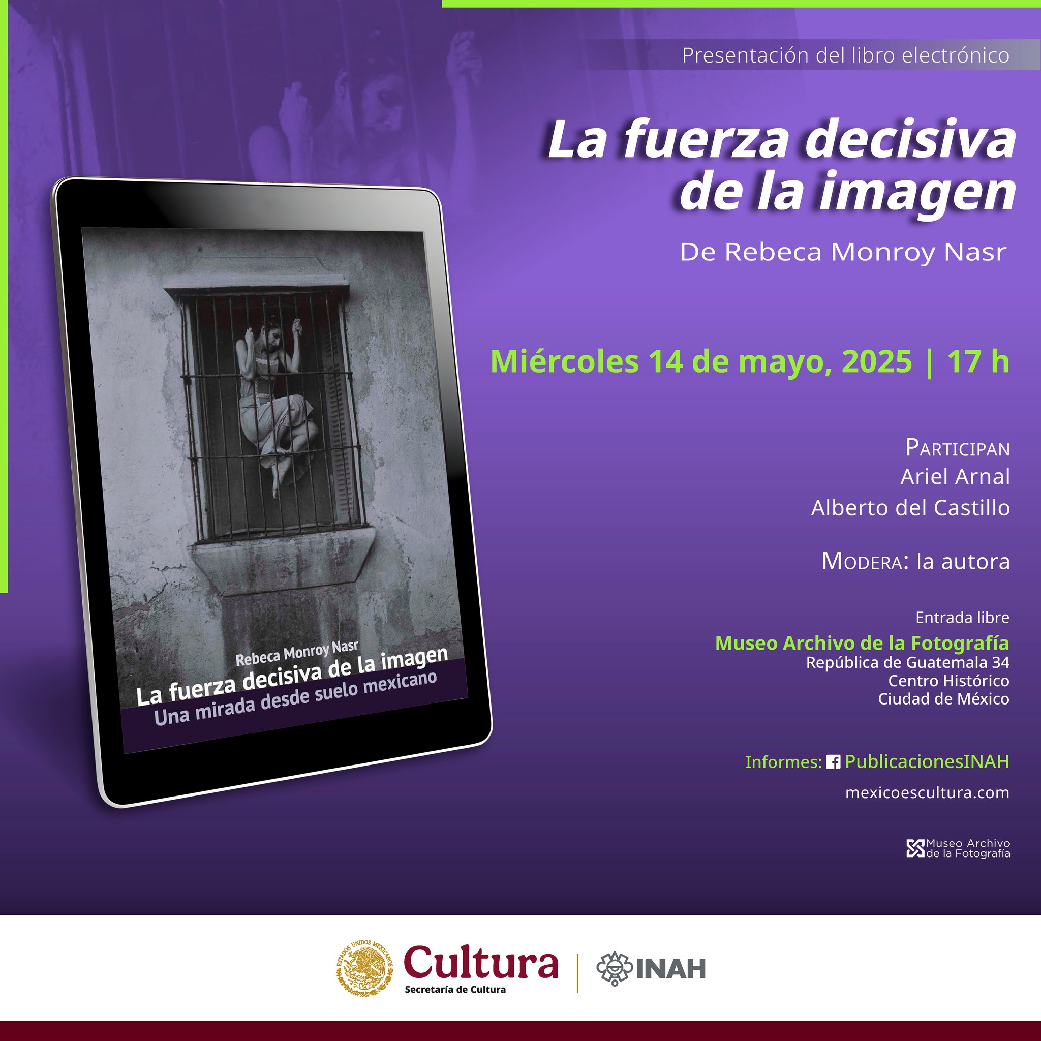 Dirección - Publicacaciones INAH, te invita a la presentación del libro ...