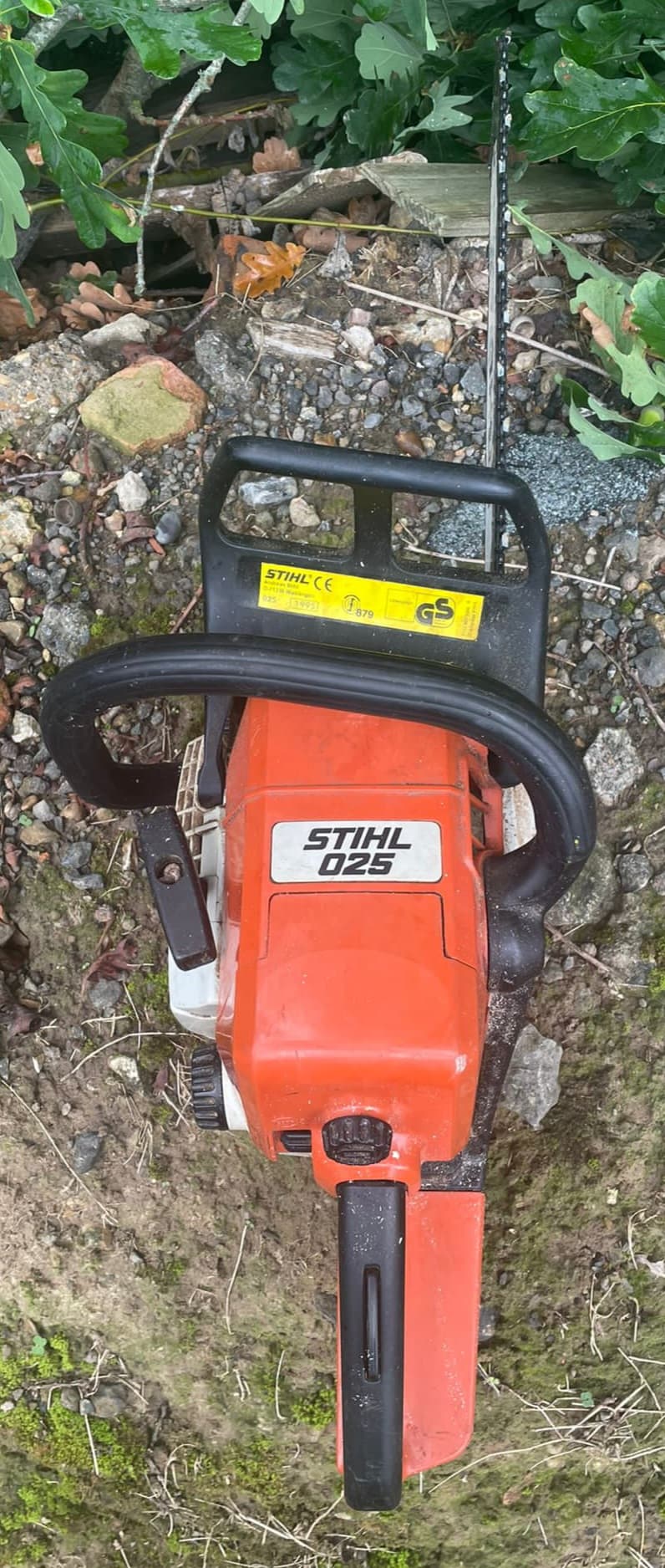 The STIHL 025, made from 1991 until late 2002. It