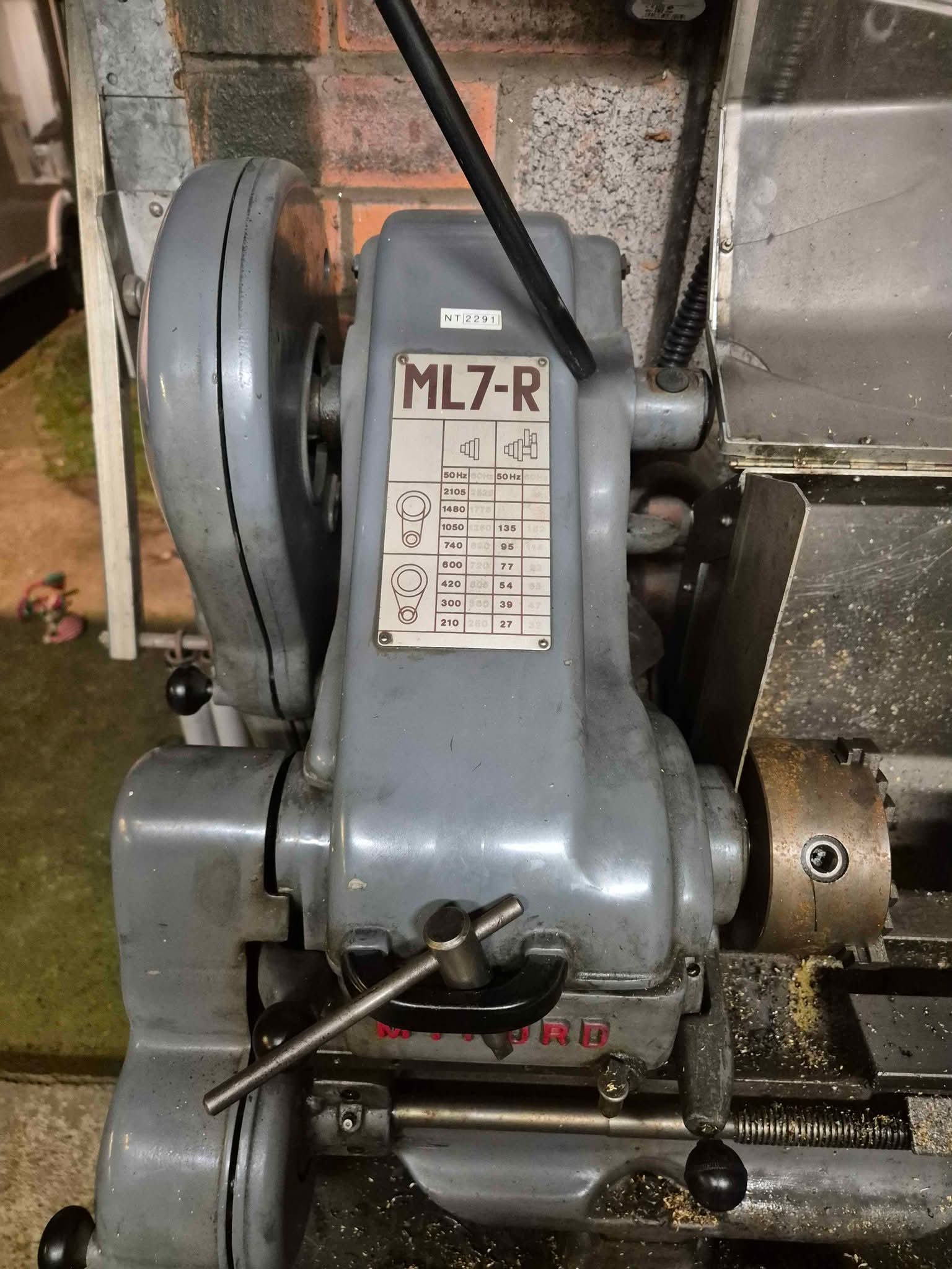 New Revised Myford ML7 Lathe Manual NO 720U - UK