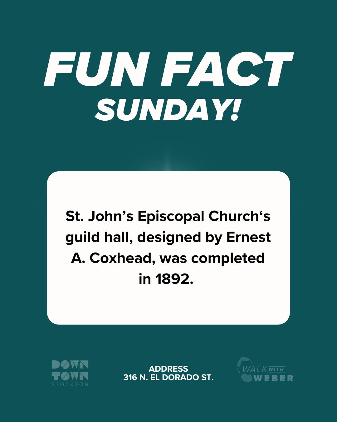 Downtown - Check out this Downtown Stockton fun fact! 🔍 #funfactsunday ...